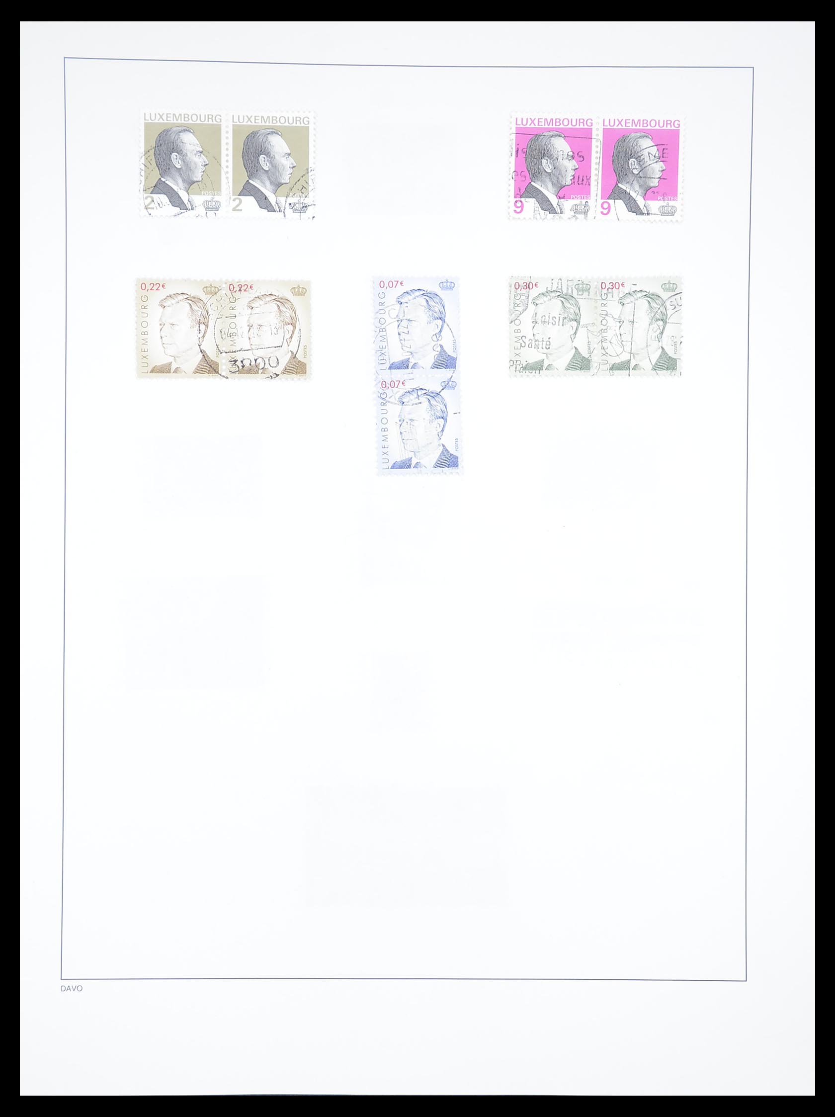 33382 217 - Postzegelverzameling 33382 Luxemburg 1852-2013.