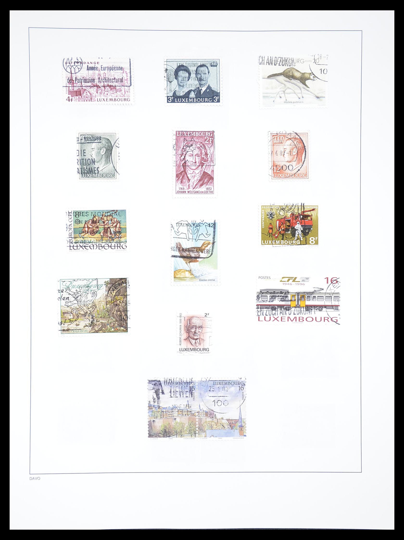 33382 219 - Postzegelverzameling 33382 Luxemburg 1852-2013.
