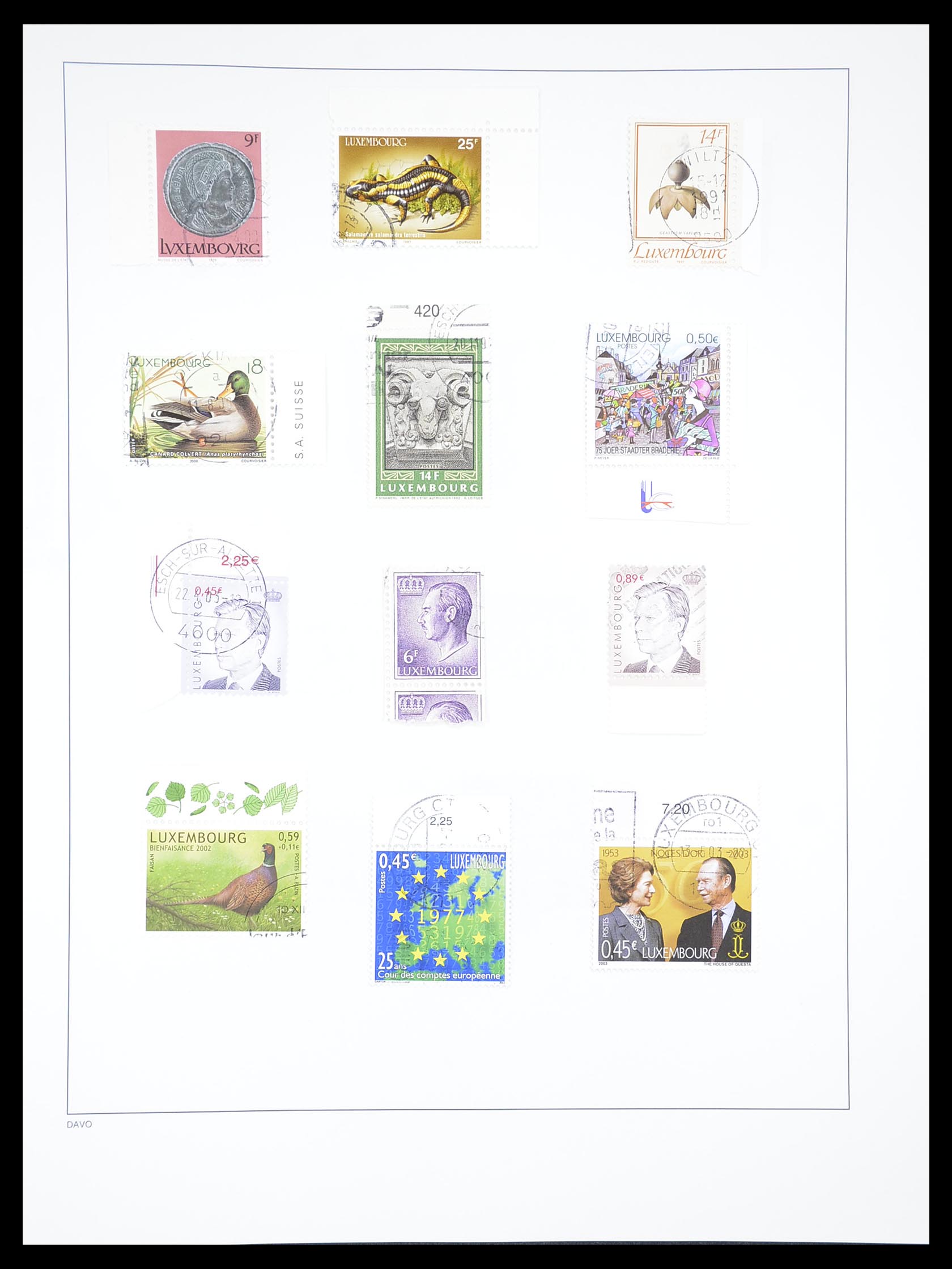 33382 221 - Postzegelverzameling 33382 Luxemburg 1852-2013.
