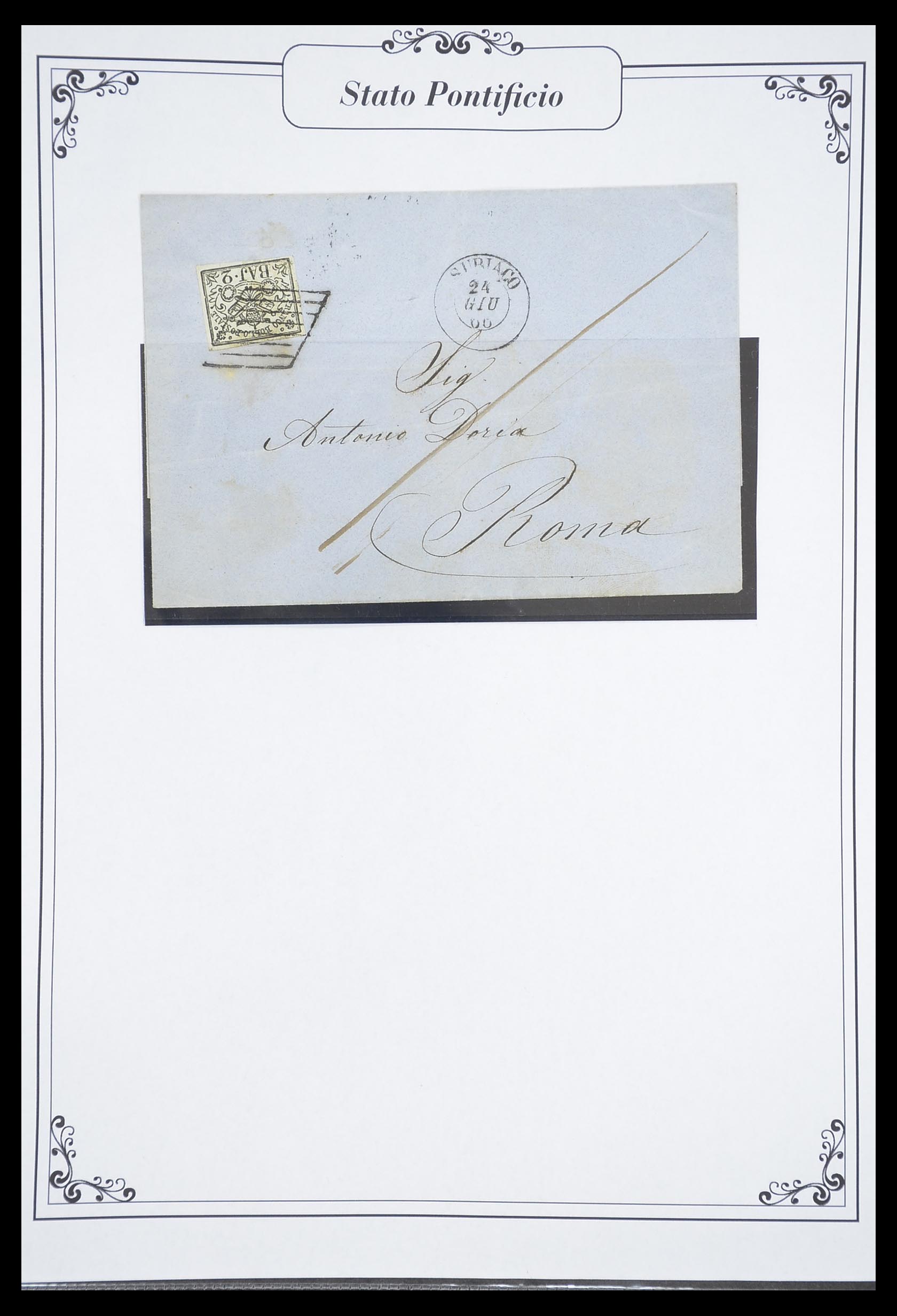 33383 004 - Postzegelverzameling 33383 Italiaanse Staten 1851-1868.
