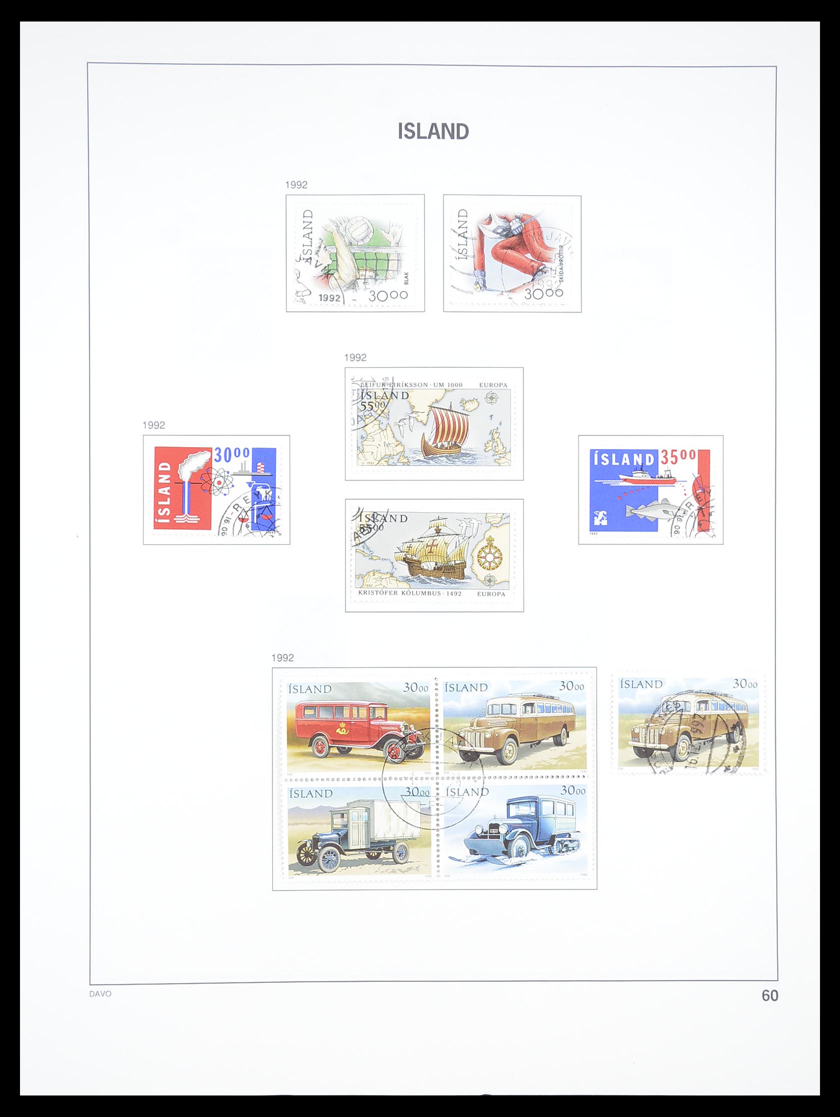 33387 059 - Stamp collection 33387 Iceland 1876-2008.