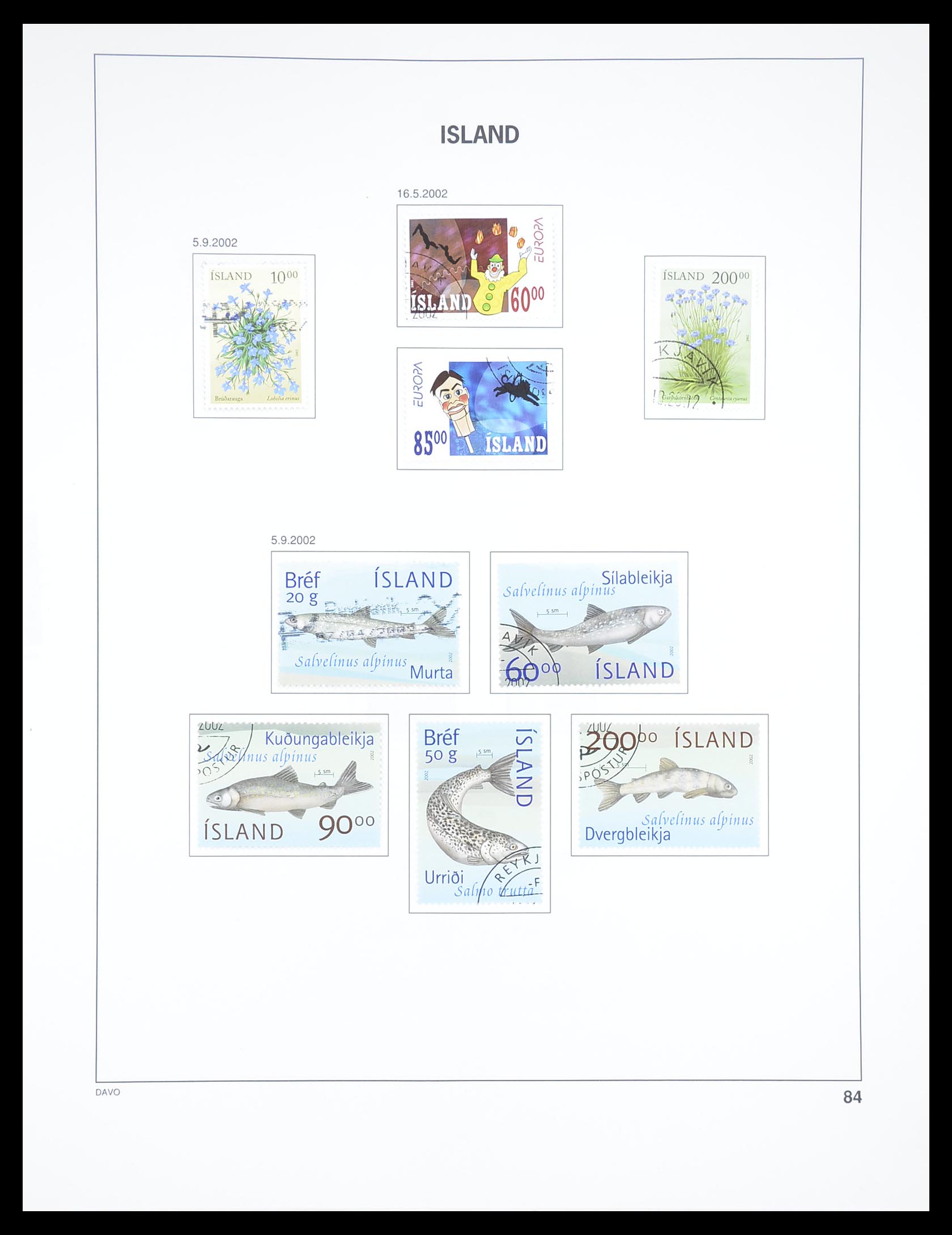 33387 083 - Postzegelverzameling 33387 IJsland 1876-2008.