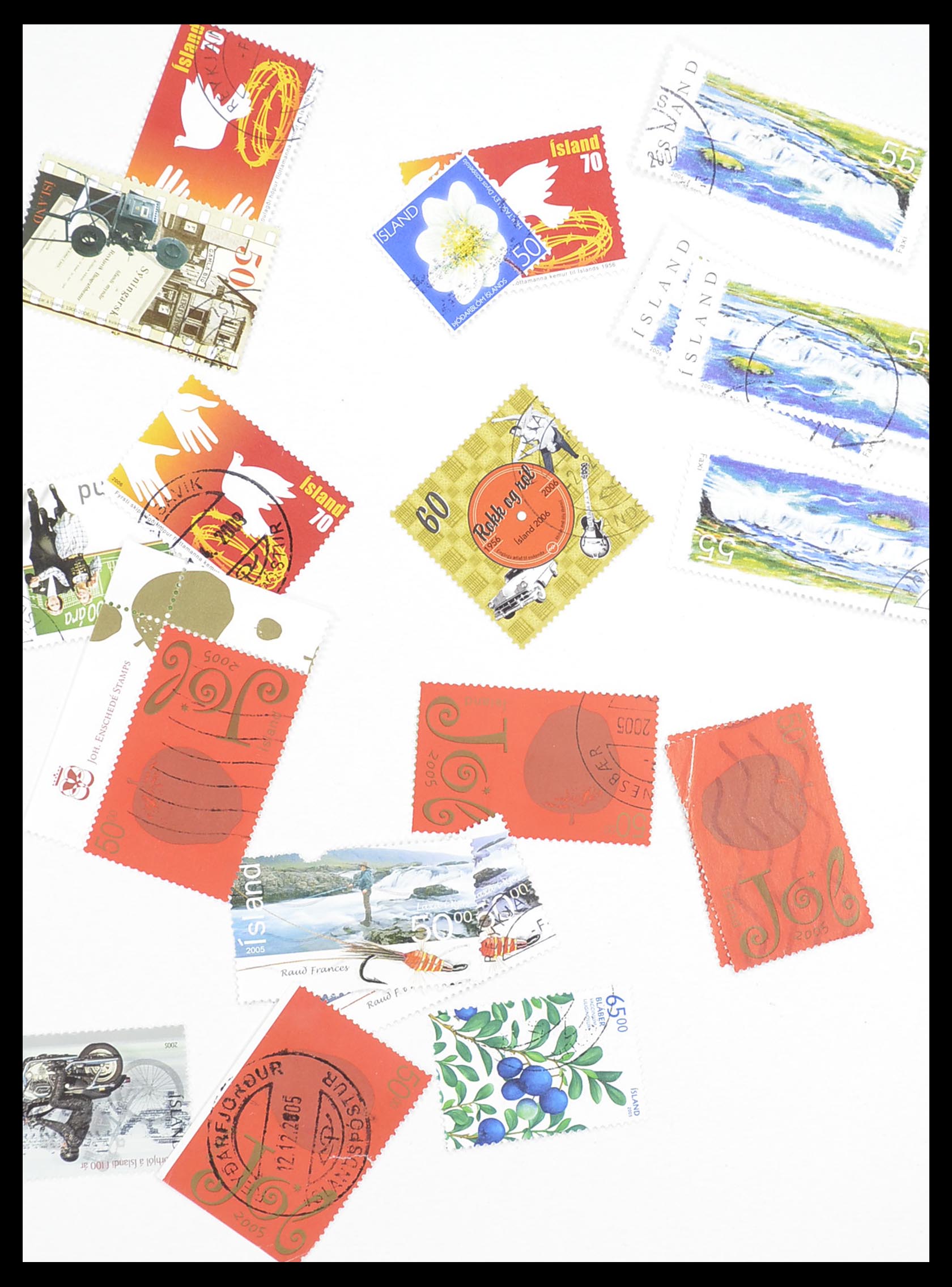 33387 096 - Postzegelverzameling 33387 IJsland 1876-2008.