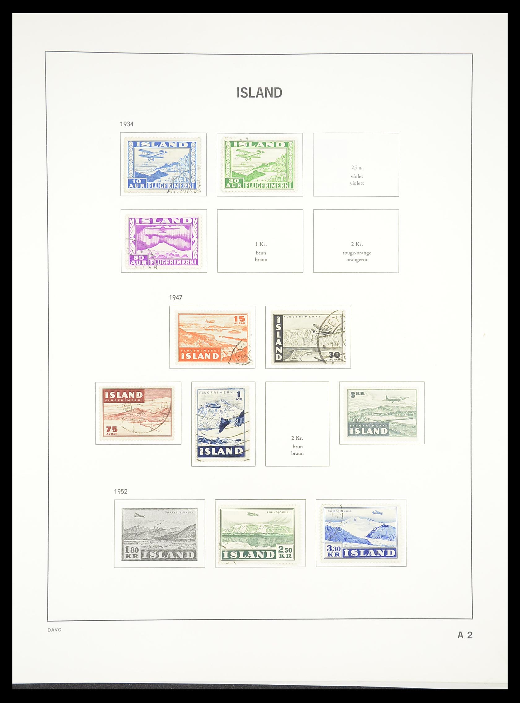 33387 107 - Stamp collection 33387 Iceland 1876-2008.