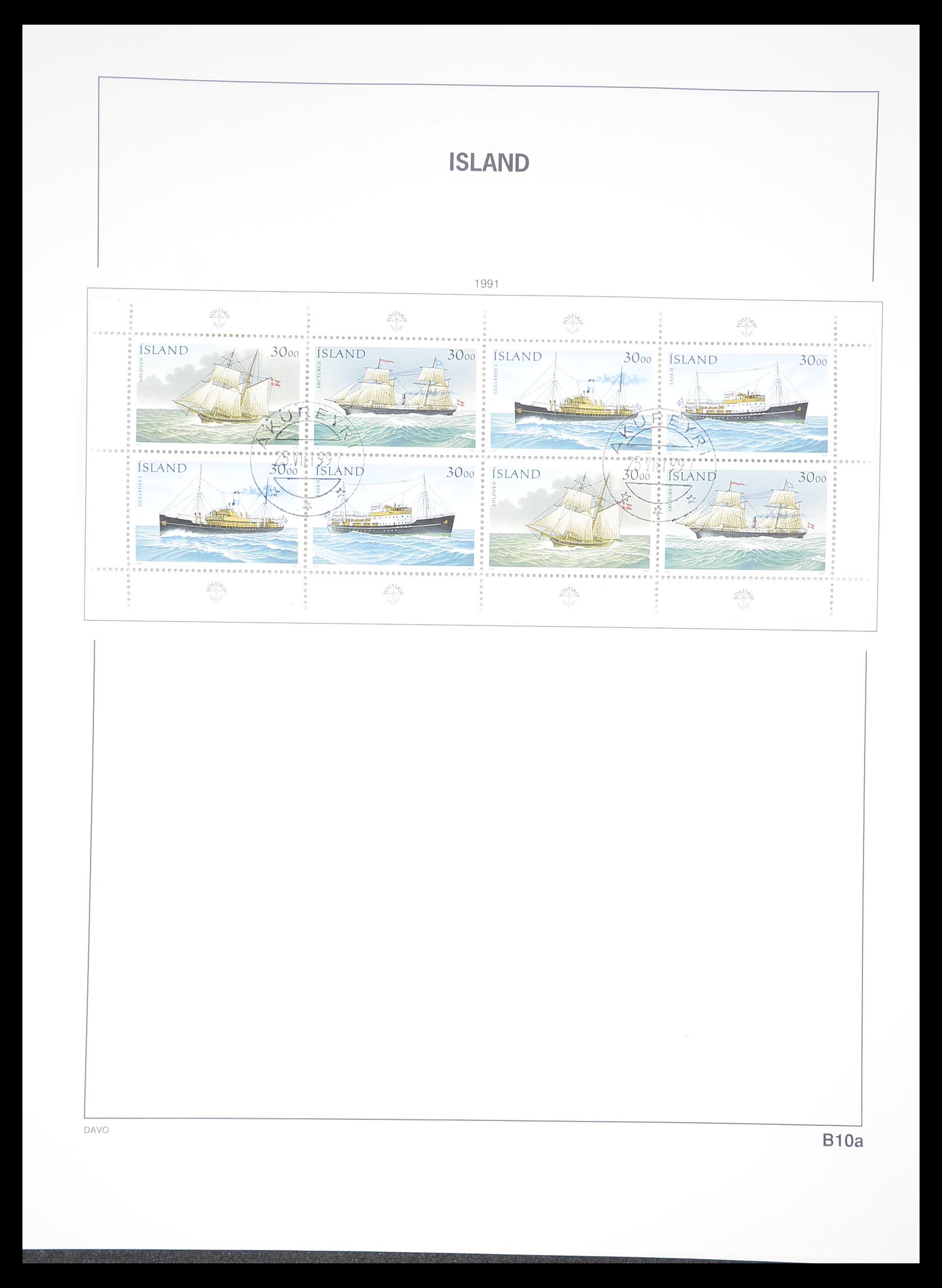 33387 118 - Stamp collection 33387 Iceland 1876-2008.