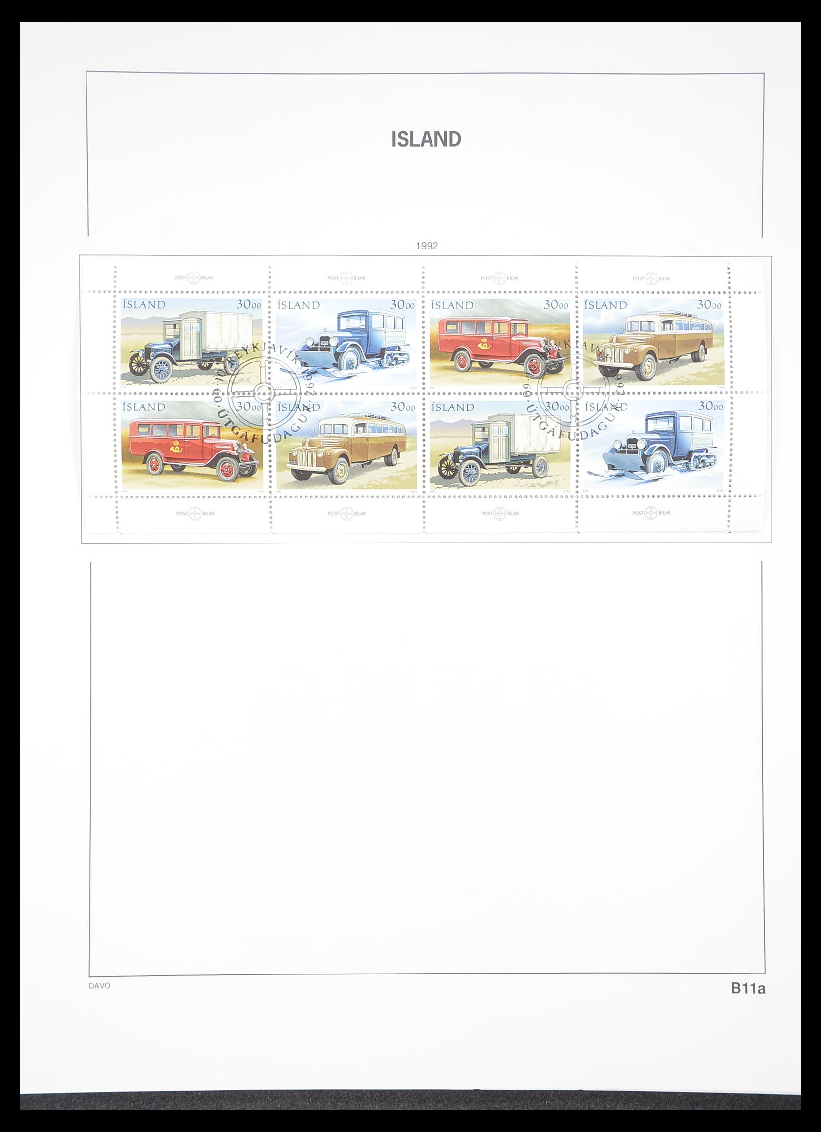 33387 120 - Postzegelverzameling 33387 IJsland 1876-2008.