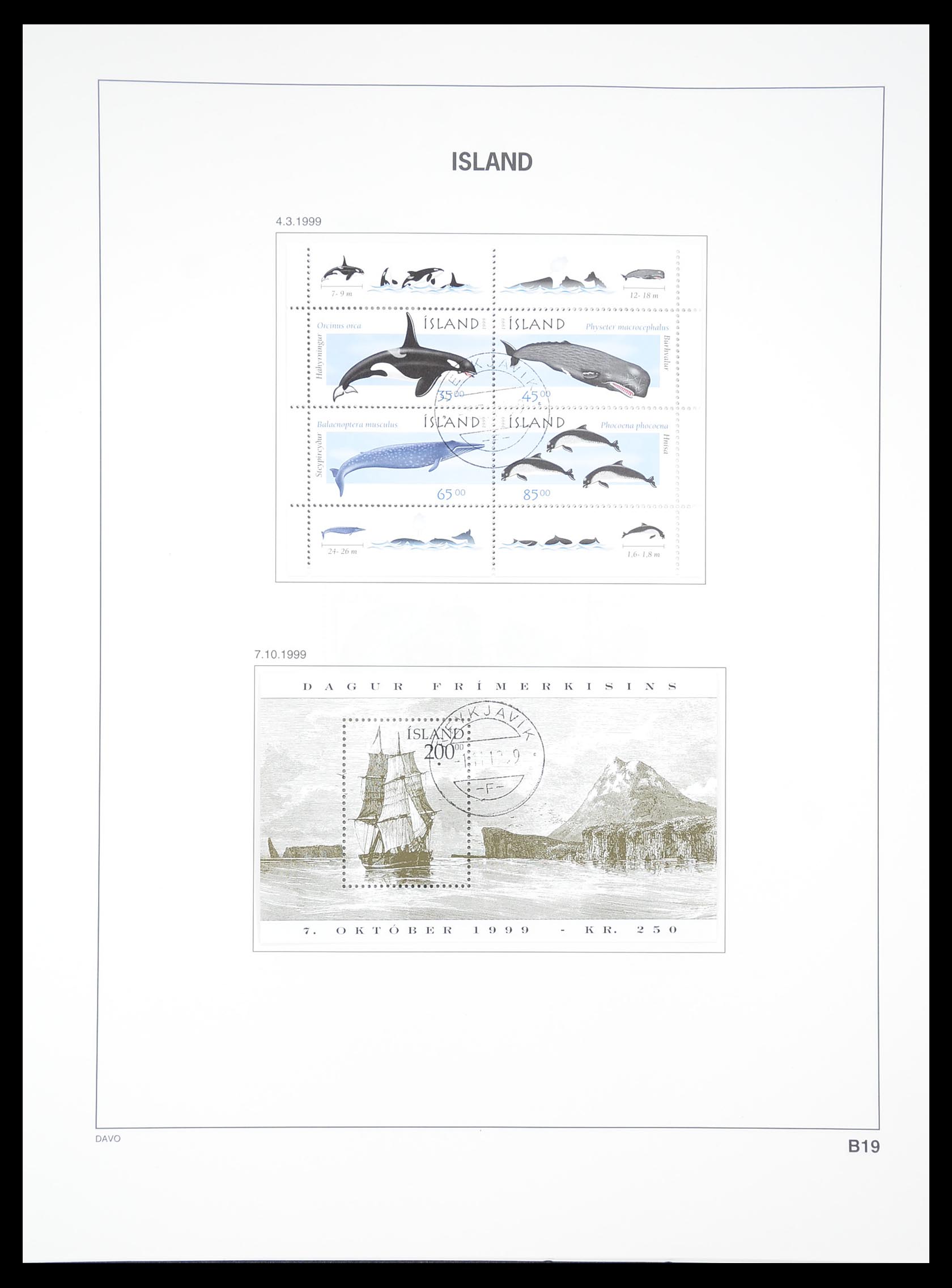 33387 128 - Postzegelverzameling 33387 IJsland 1876-2008.