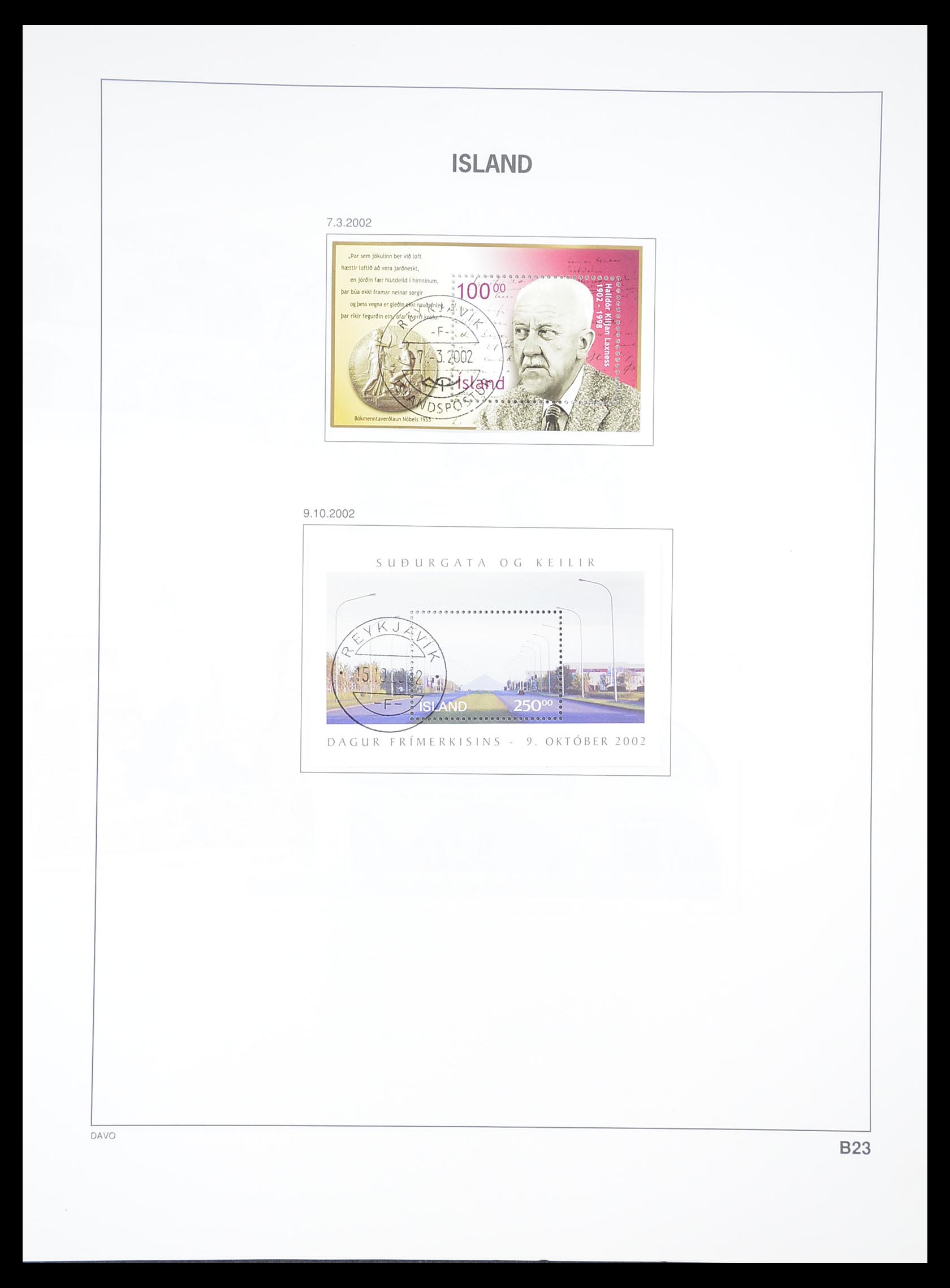 33387 132 - Postzegelverzameling 33387 IJsland 1876-2008.