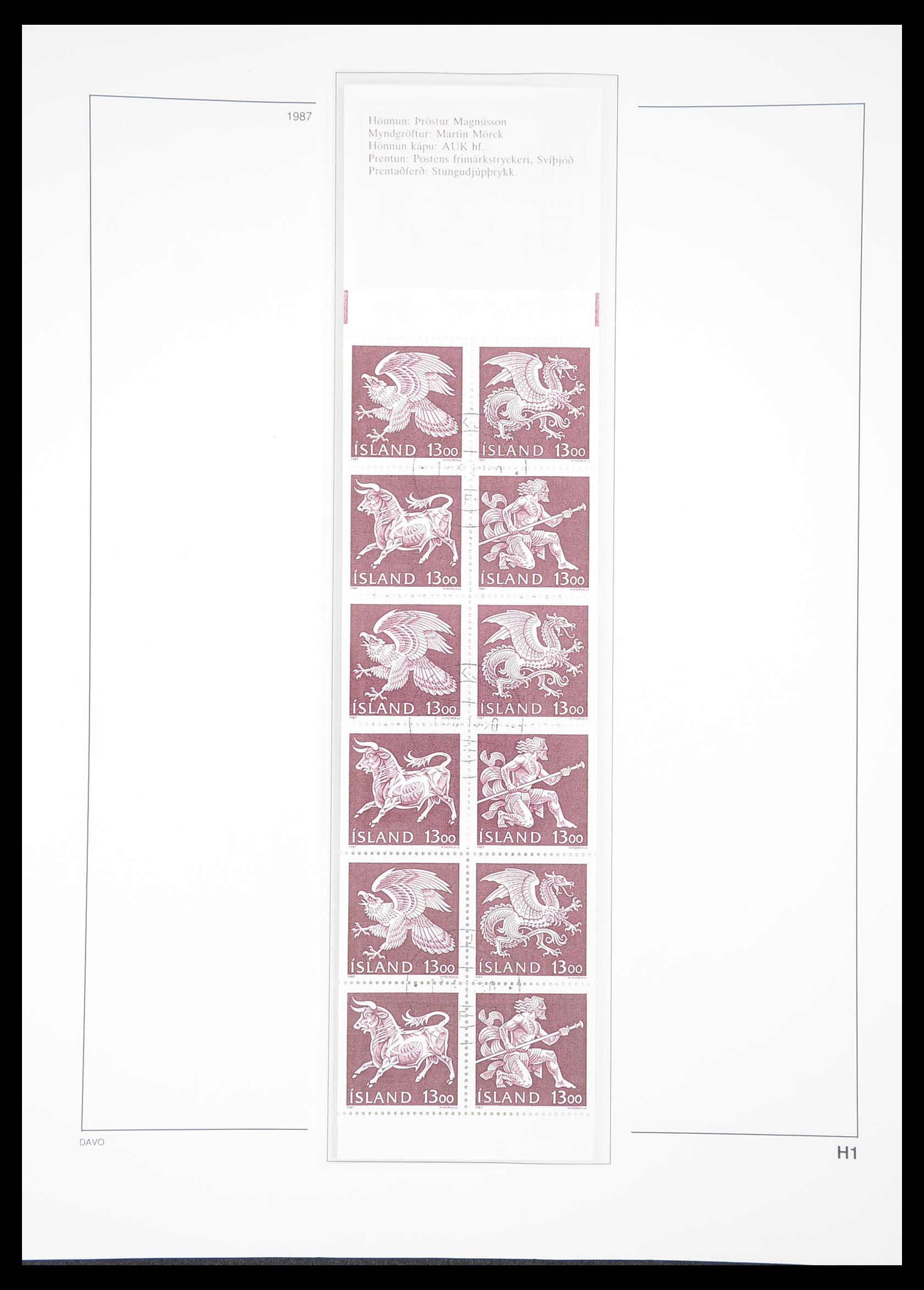 33387 138 - Postzegelverzameling 33387 IJsland 1876-2008.
