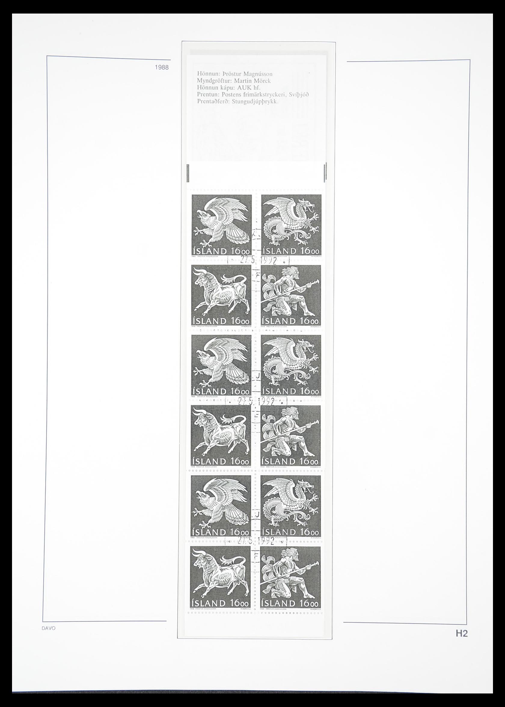 33387 139 - Postzegelverzameling 33387 IJsland 1876-2008.