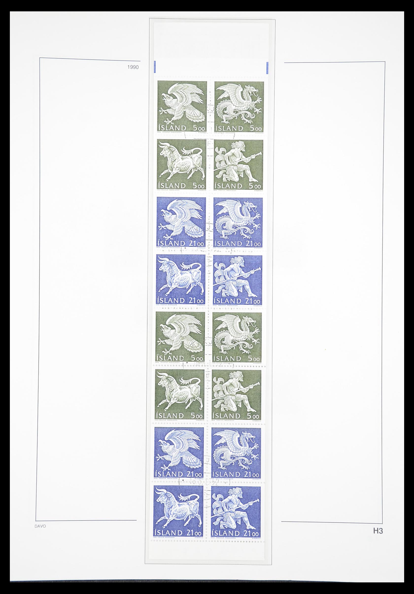 33387 140 - Stamp collection 33387 Iceland 1876-2008.