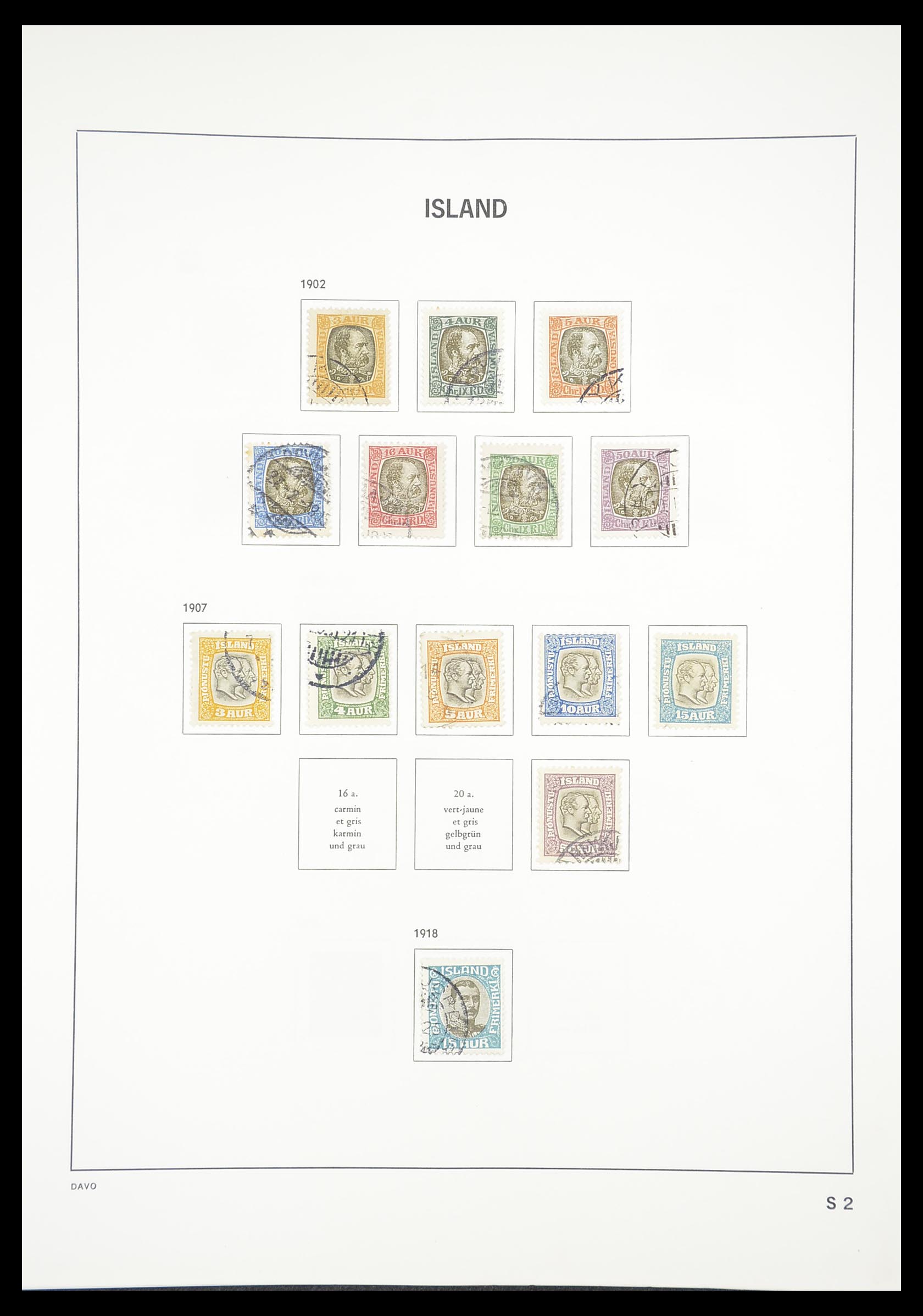 33387 142 - Postzegelverzameling 33387 IJsland 1876-2008.