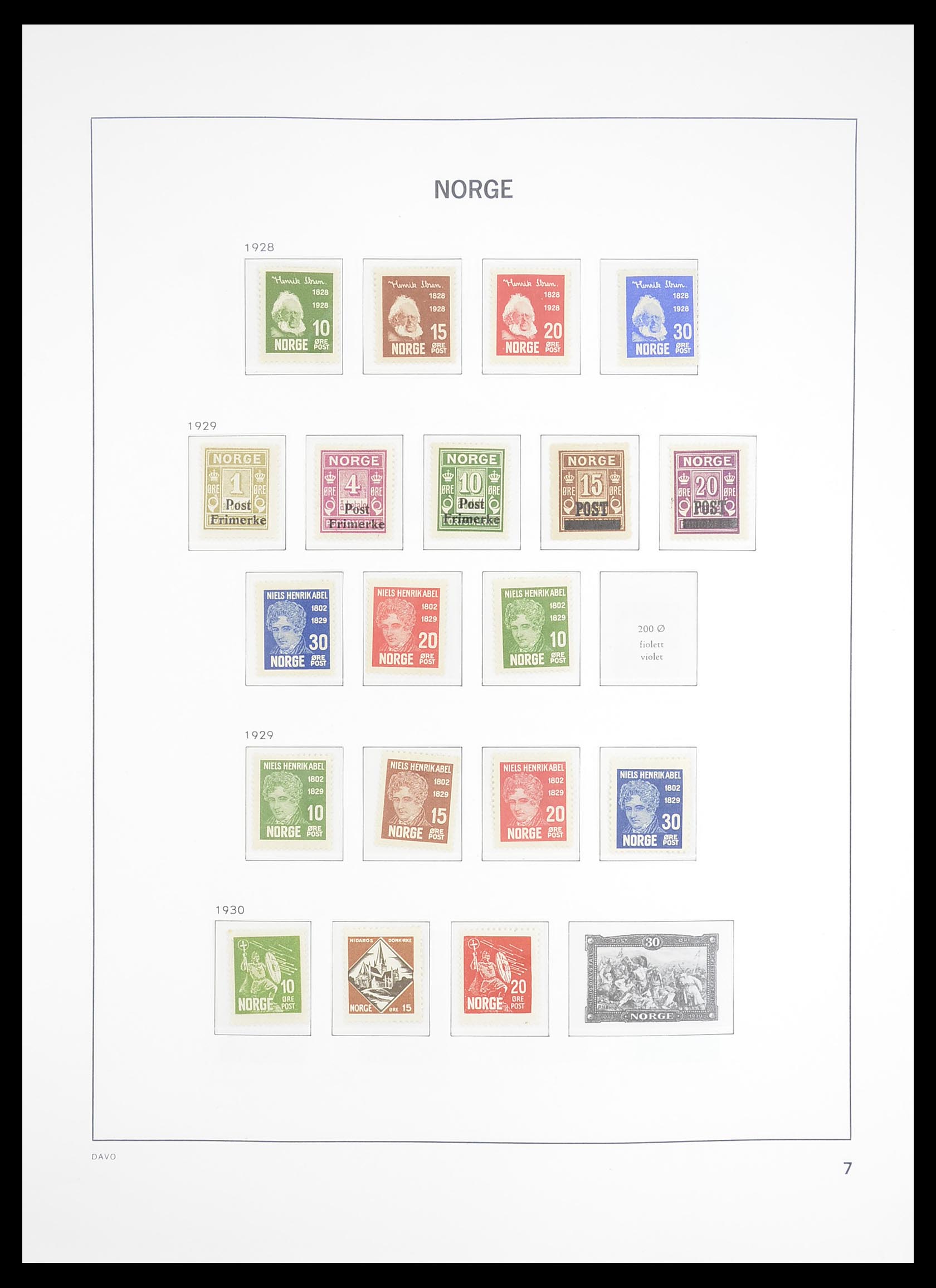 33388 010 - Stamp collection 33388 Norway 1867-2010.