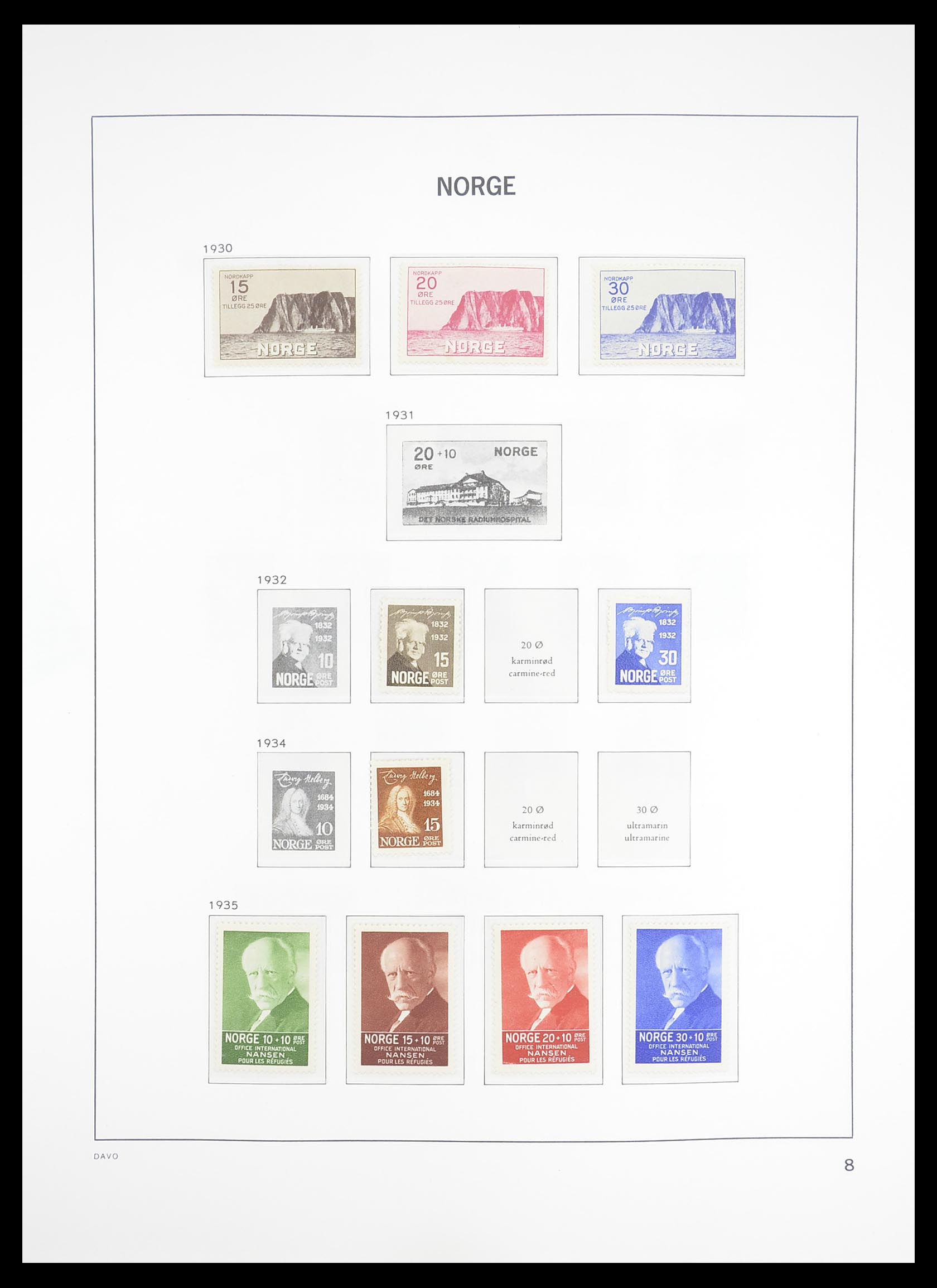 33388 011 - Stamp collection 33388 Norway 1867-2010.
