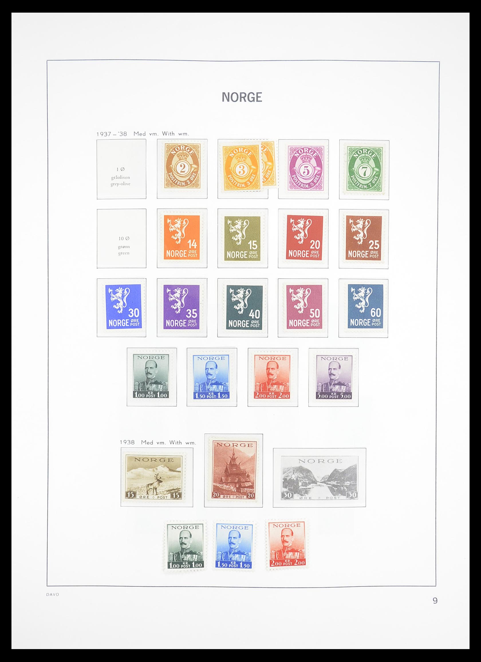 33388 012 - Stamp collection 33388 Norway 1867-2010.