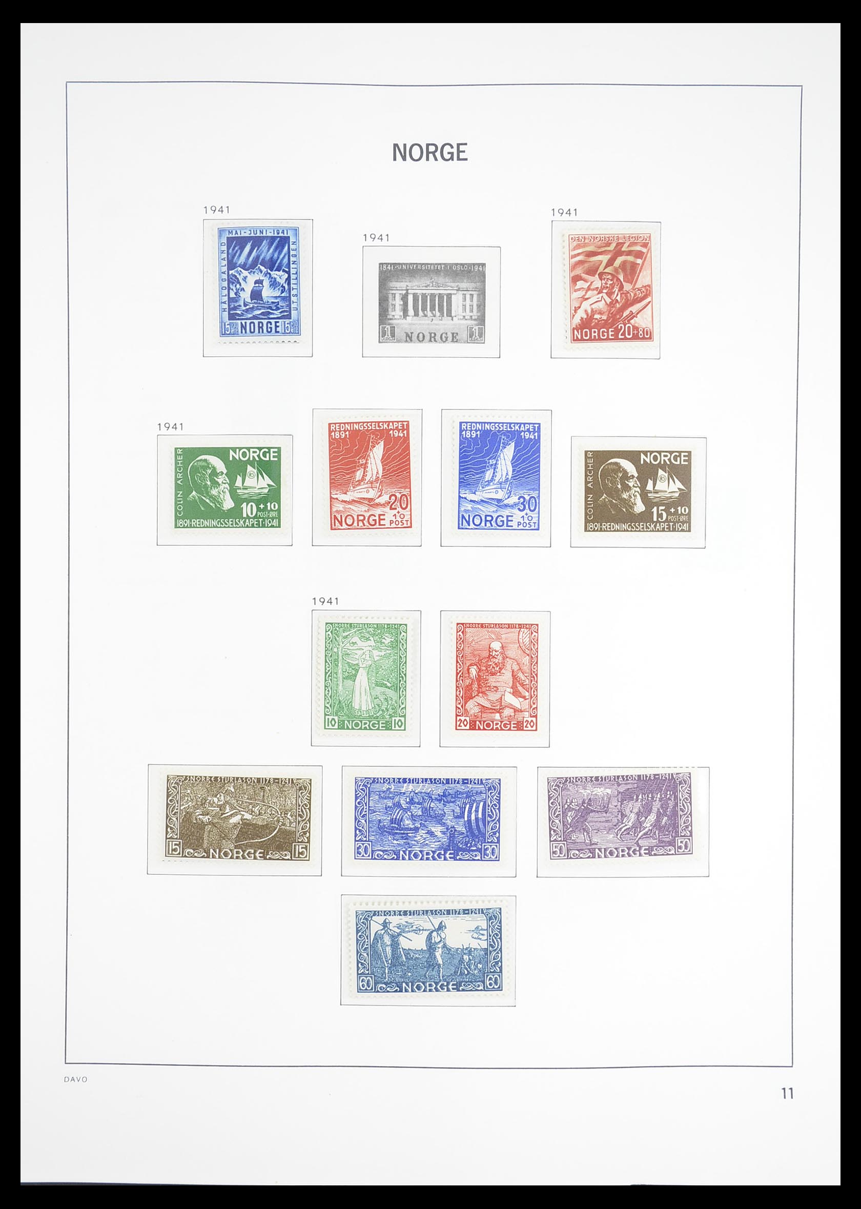 33388 014 - Stamp collection 33388 Norway 1867-2010.