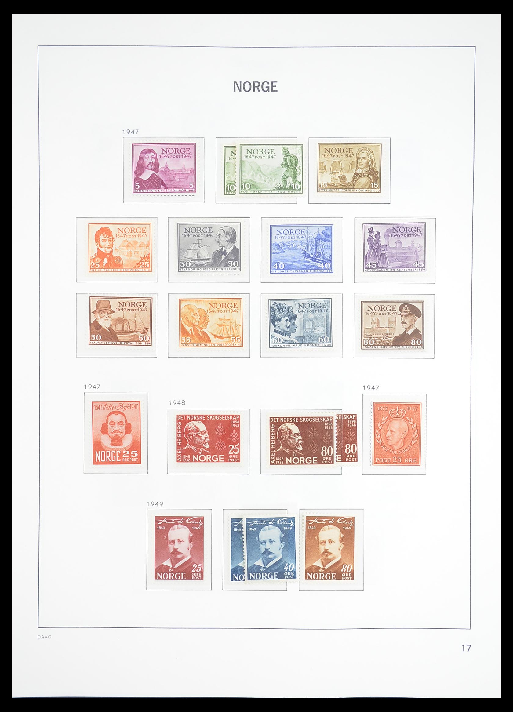 33388 021 - Stamp collection 33388 Norway 1867-2010.