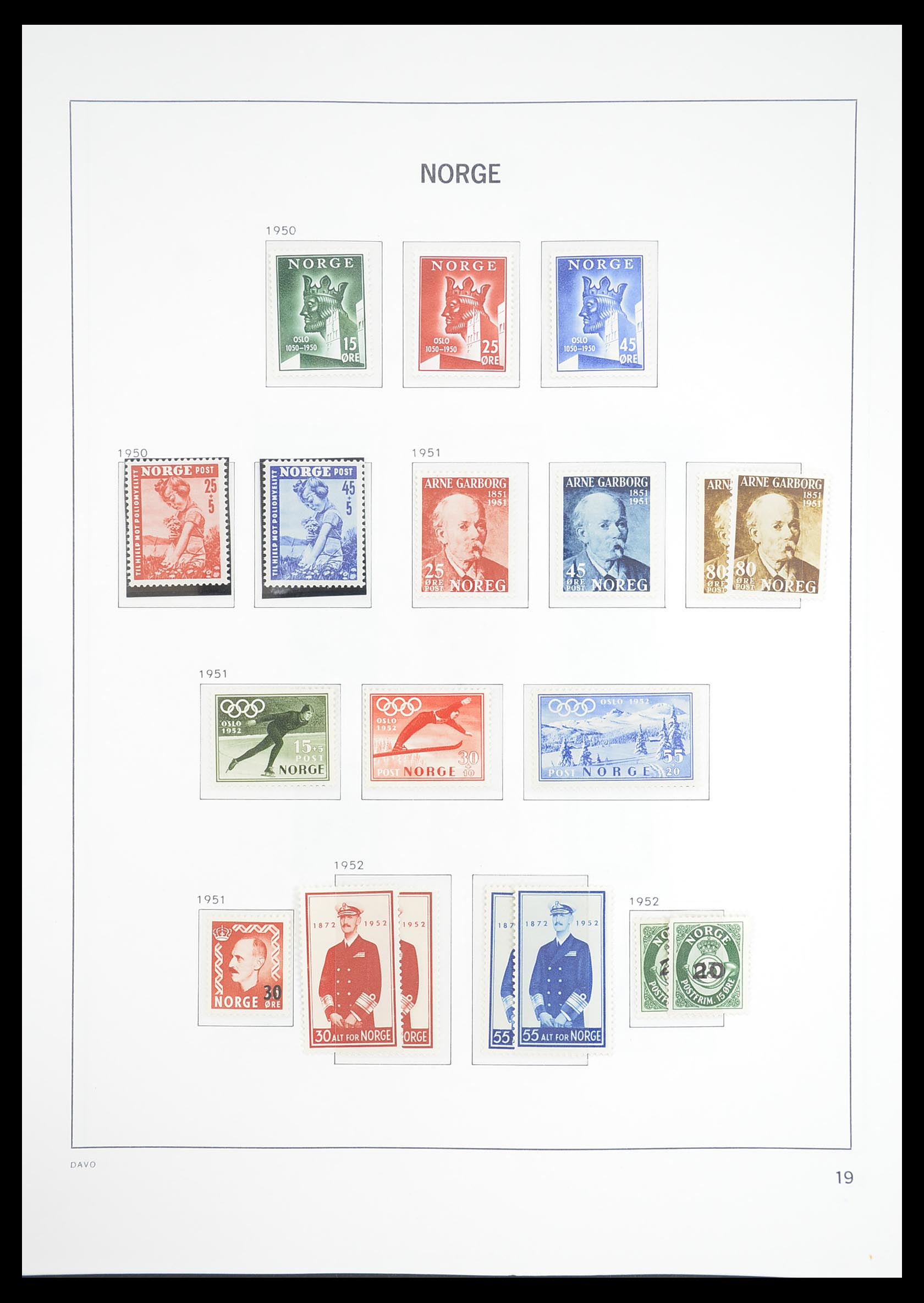 33388 023 - Stamp collection 33388 Norway 1867-2010.