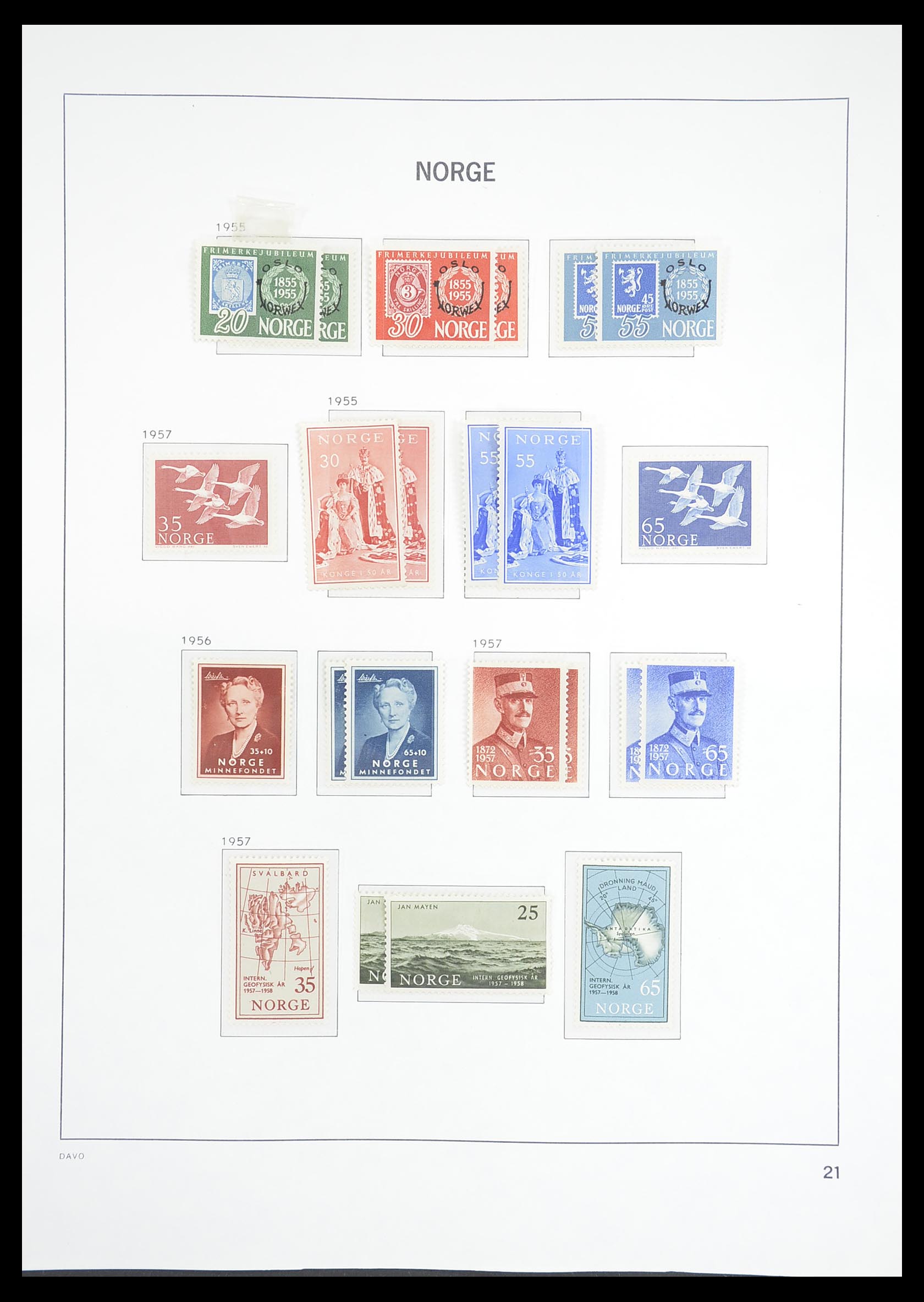 33388 025 - Stamp collection 33388 Norway 1867-2010.