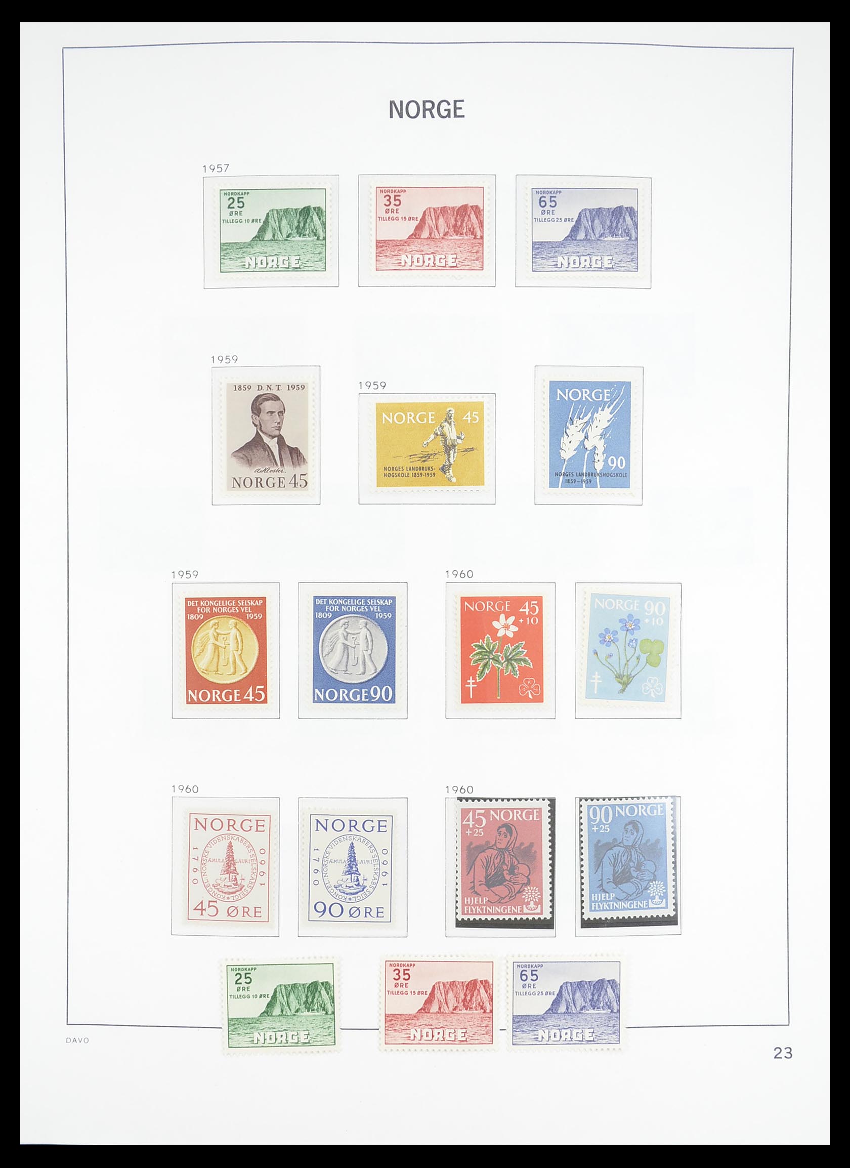 33388 027 - Stamp collection 33388 Norway 1867-2010.