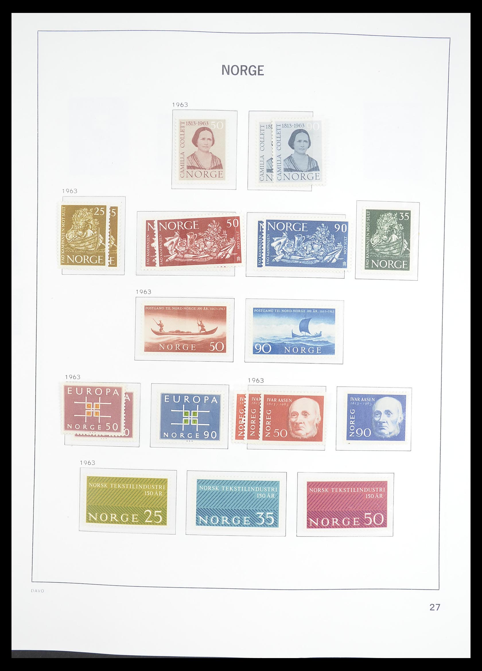 33388 032 - Stamp collection 33388 Norway 1867-2010.