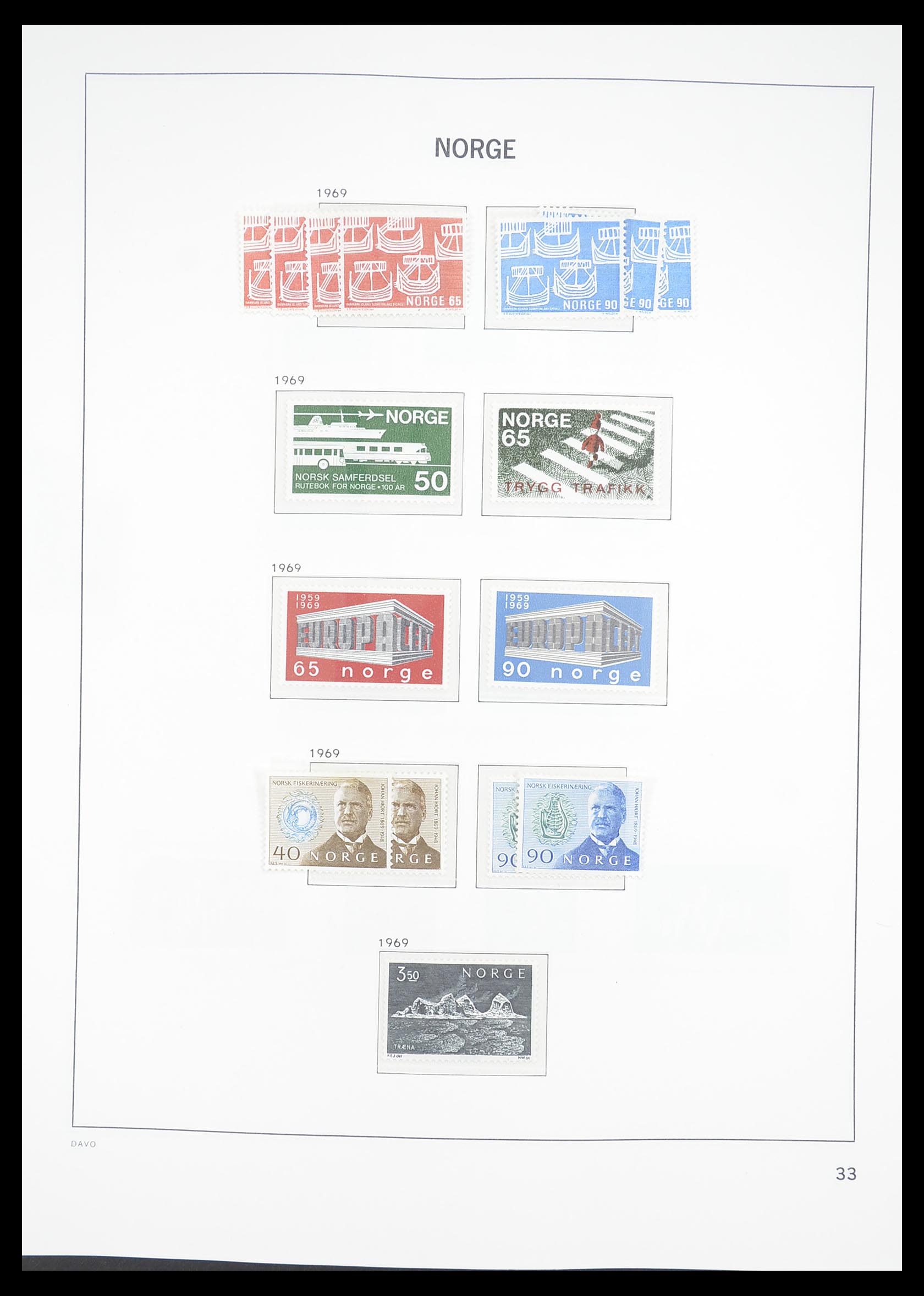 33388 038 - Stamp collection 33388 Norway 1867-2010.