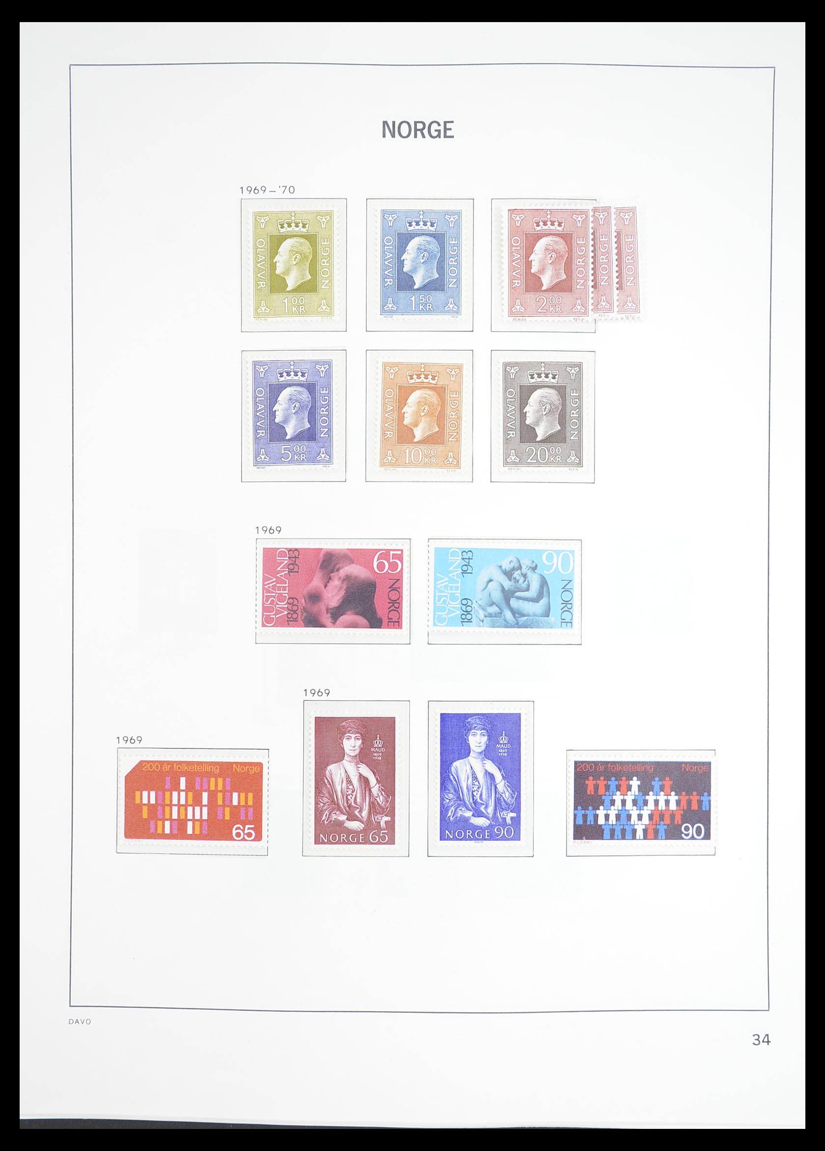 33388 039 - Stamp collection 33388 Norway 1867-2010.