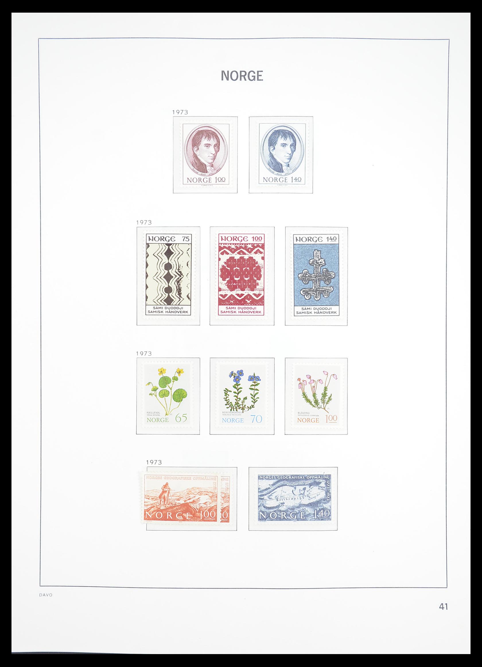 33388 046 - Stamp collection 33388 Norway 1867-2010.