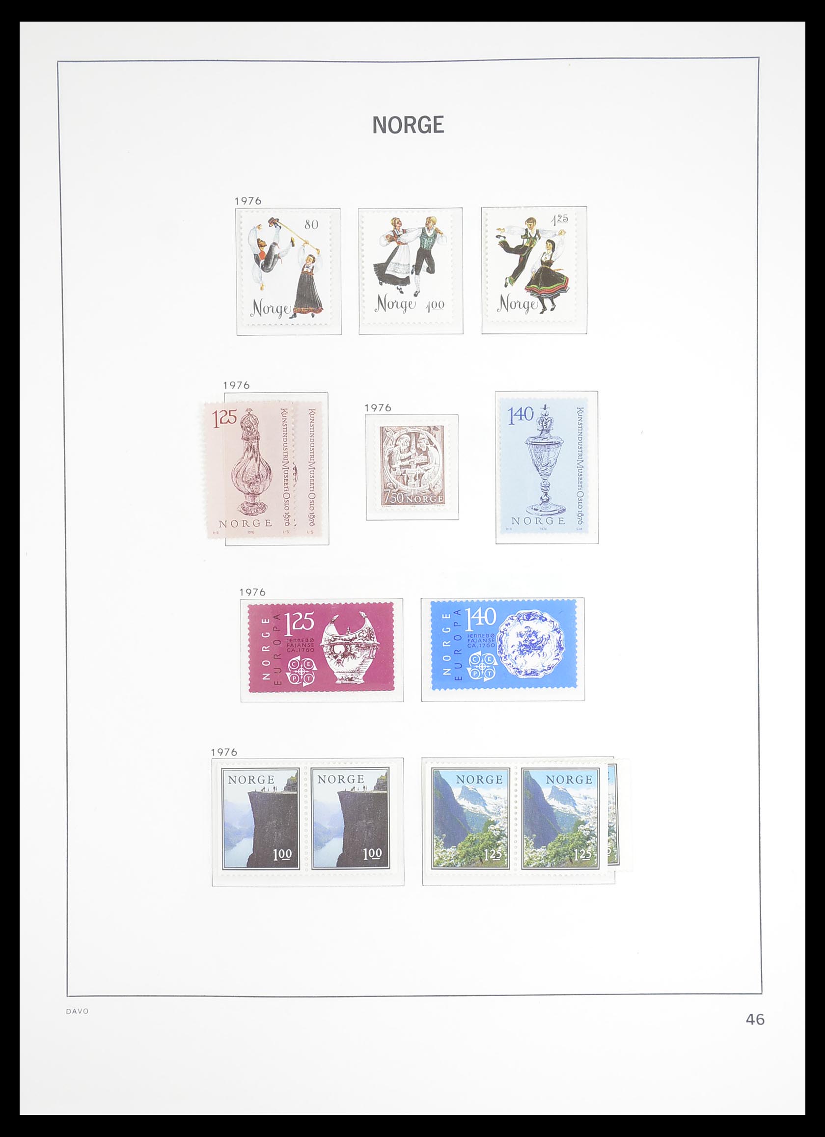 33388 051 - Stamp collection 33388 Norway 1867-2010.