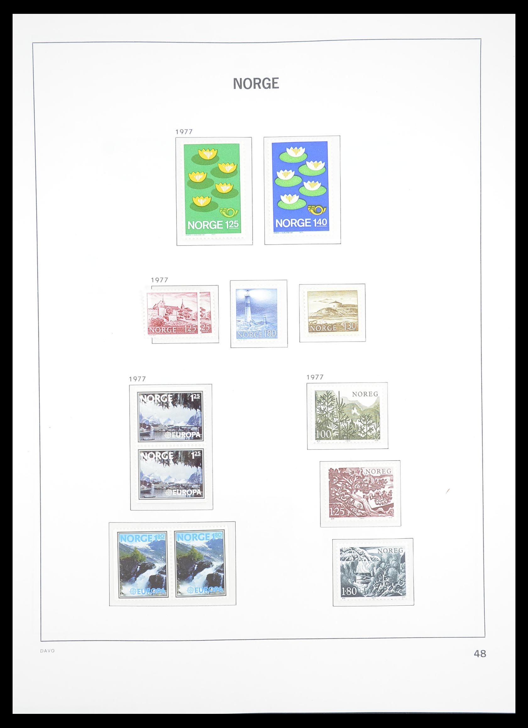 33388 053 - Stamp collection 33388 Norway 1867-2010.