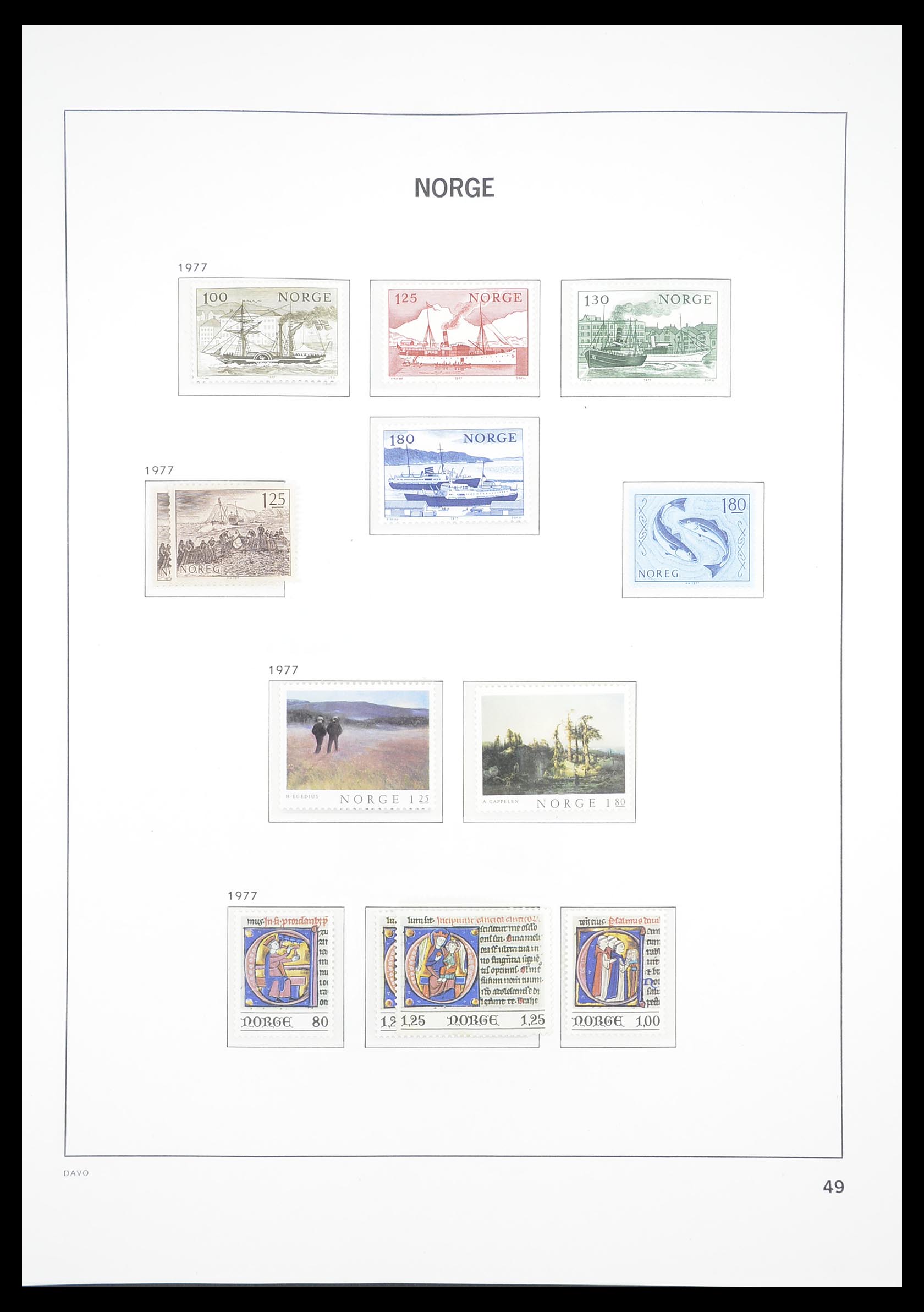 33388 054 - Stamp collection 33388 Norway 1867-2010.