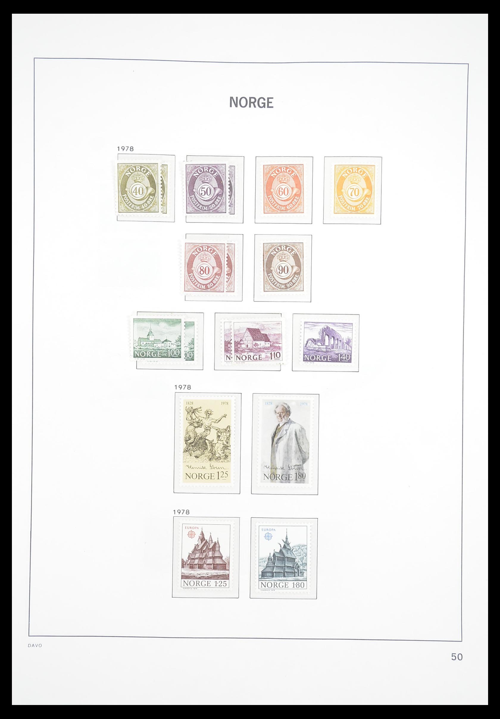33388 055 - Stamp collection 33388 Norway 1867-2010.