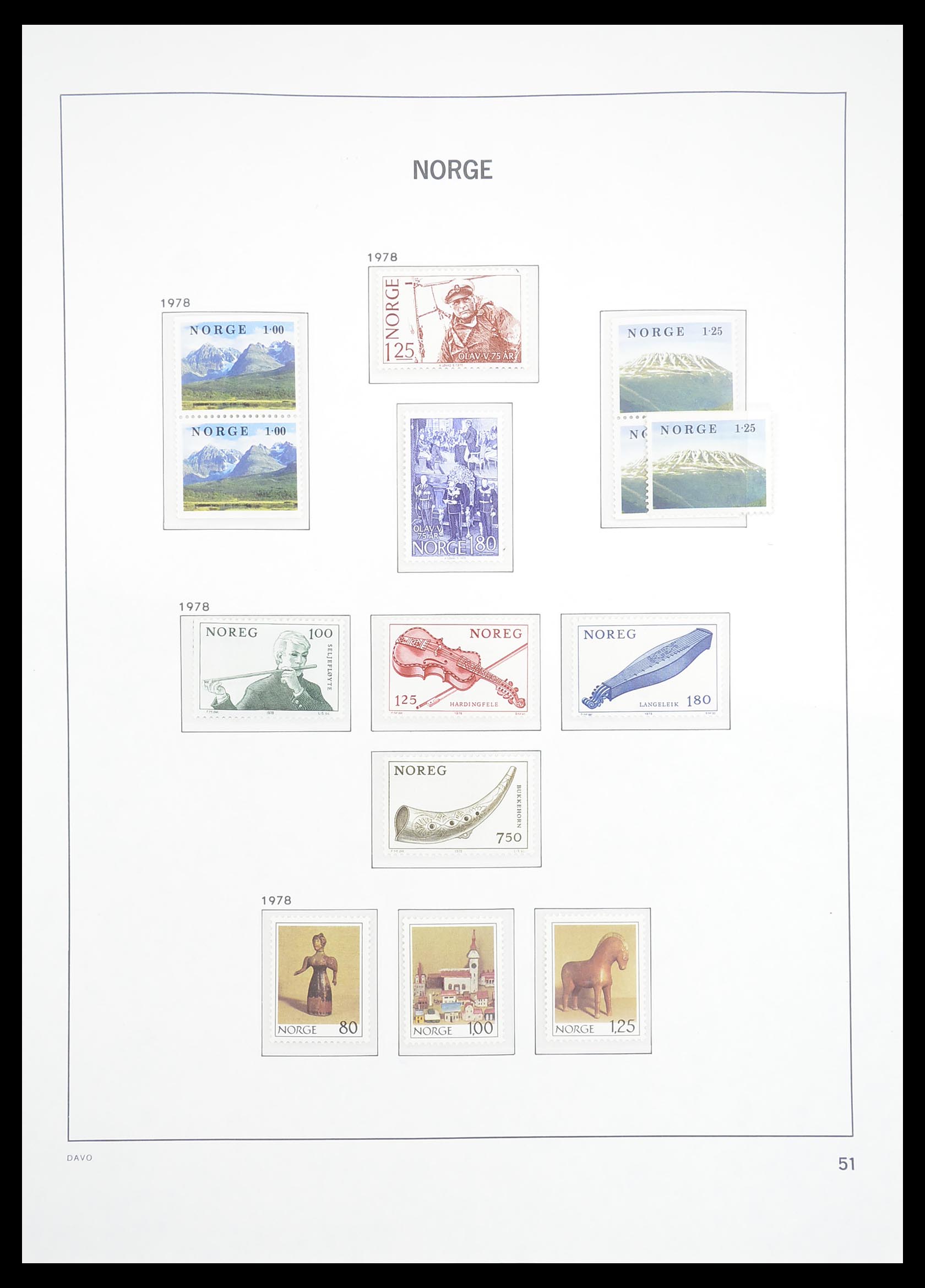 33388 056 - Stamp collection 33388 Norway 1867-2010.