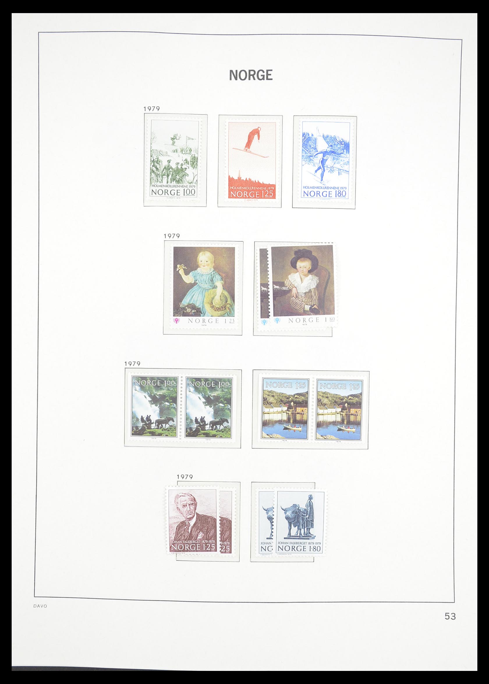 33388 058 - Stamp collection 33388 Norway 1867-2010.