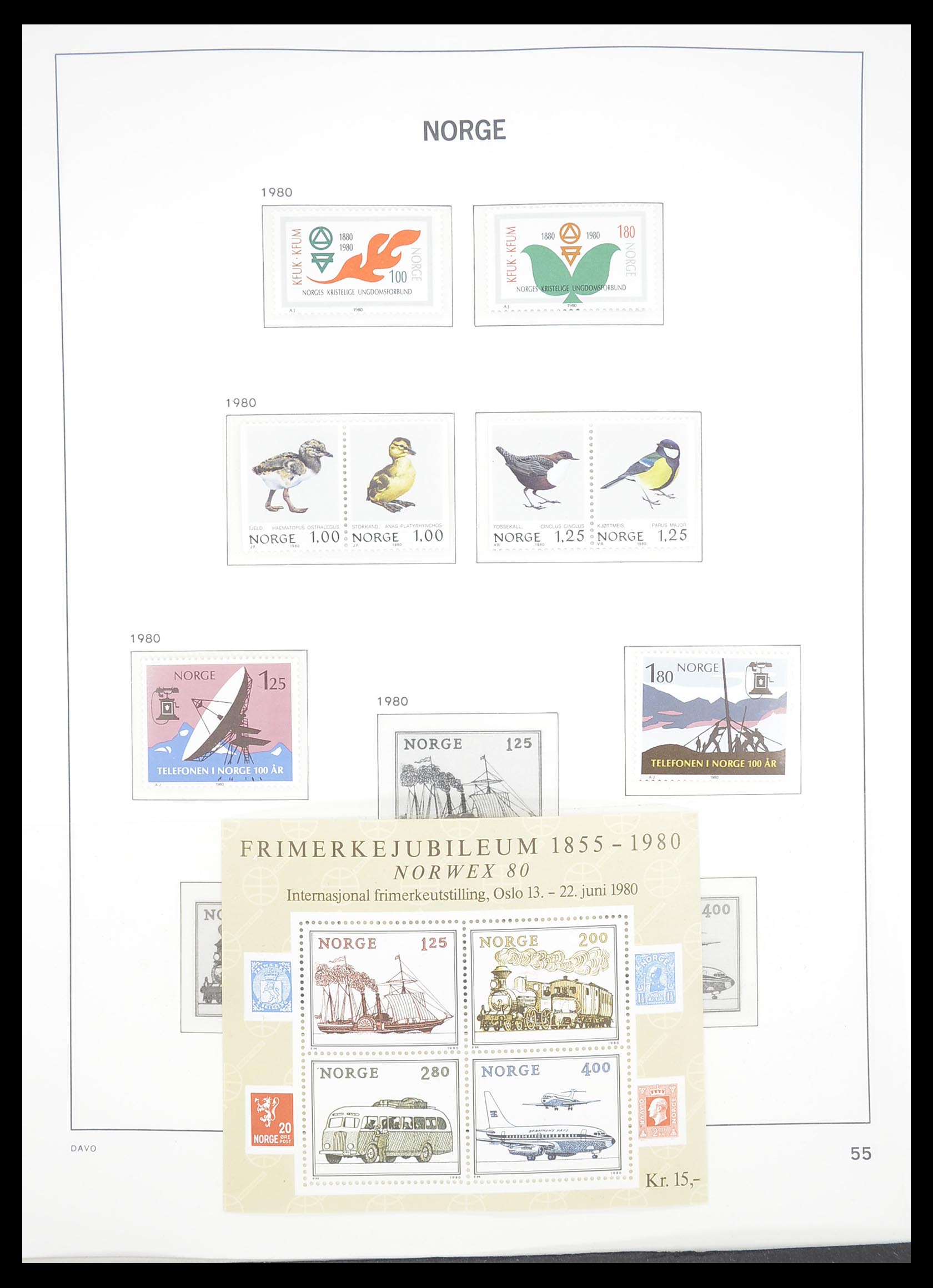 33388 060 - Stamp collection 33388 Norway 1867-2010.