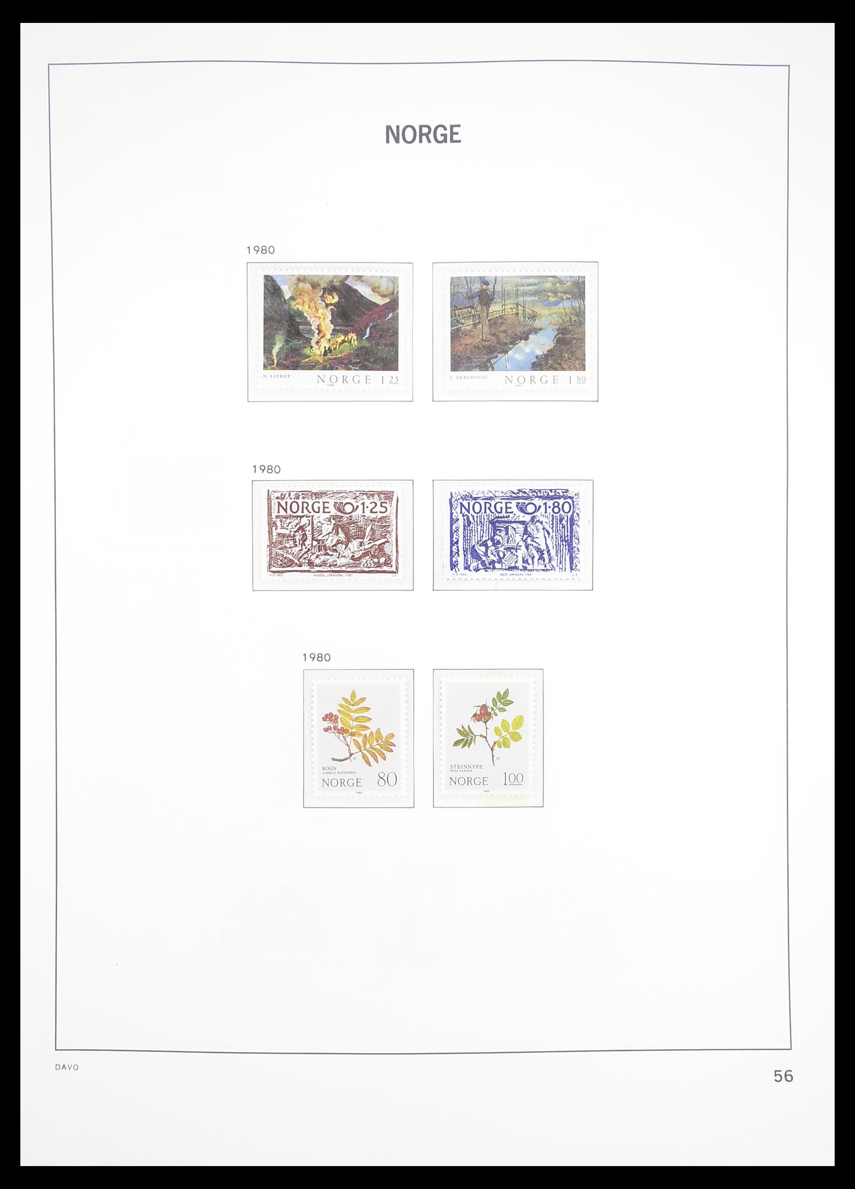 33388 061 - Stamp collection 33388 Norway 1867-2010.