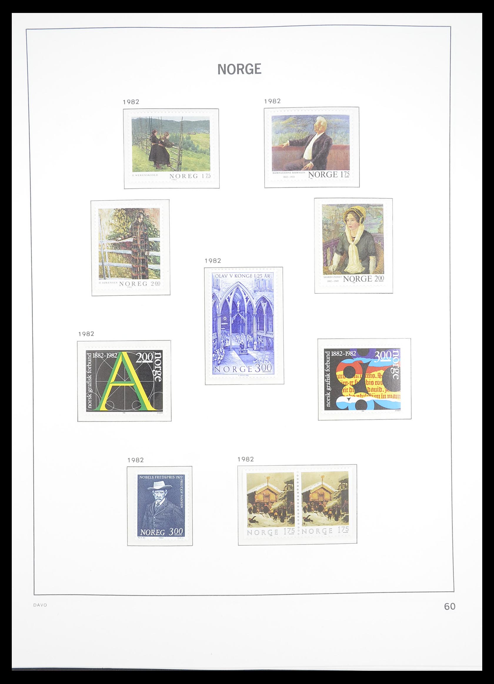 33388 065 - Stamp collection 33388 Norway 1867-2010.