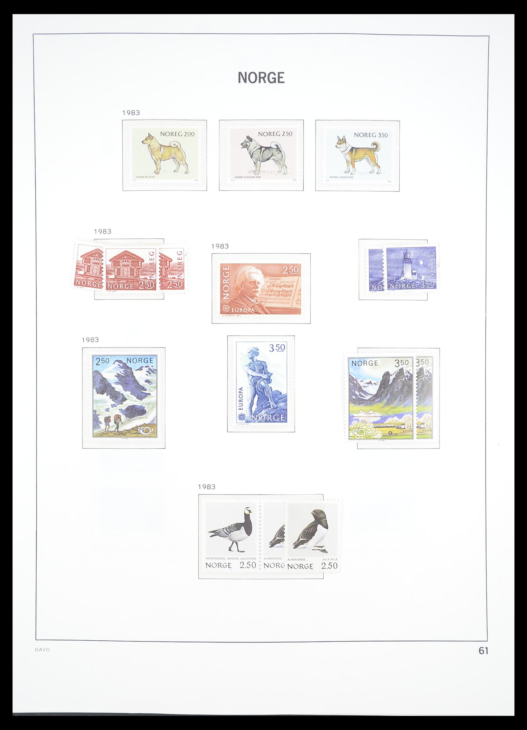 33388 066 - Stamp collection 33388 Norway 1867-2010.