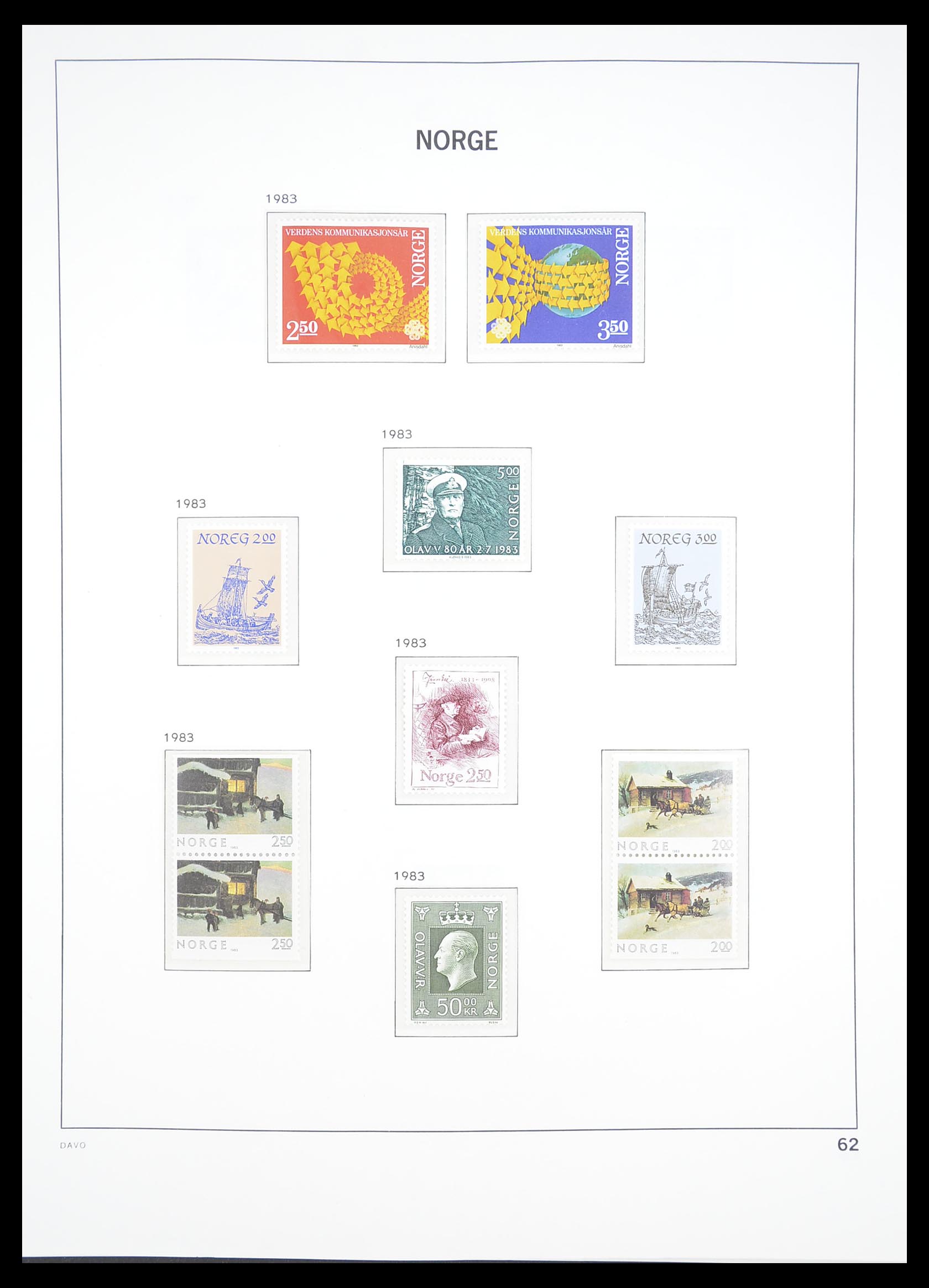 33388 067 - Stamp collection 33388 Norway 1867-2010.