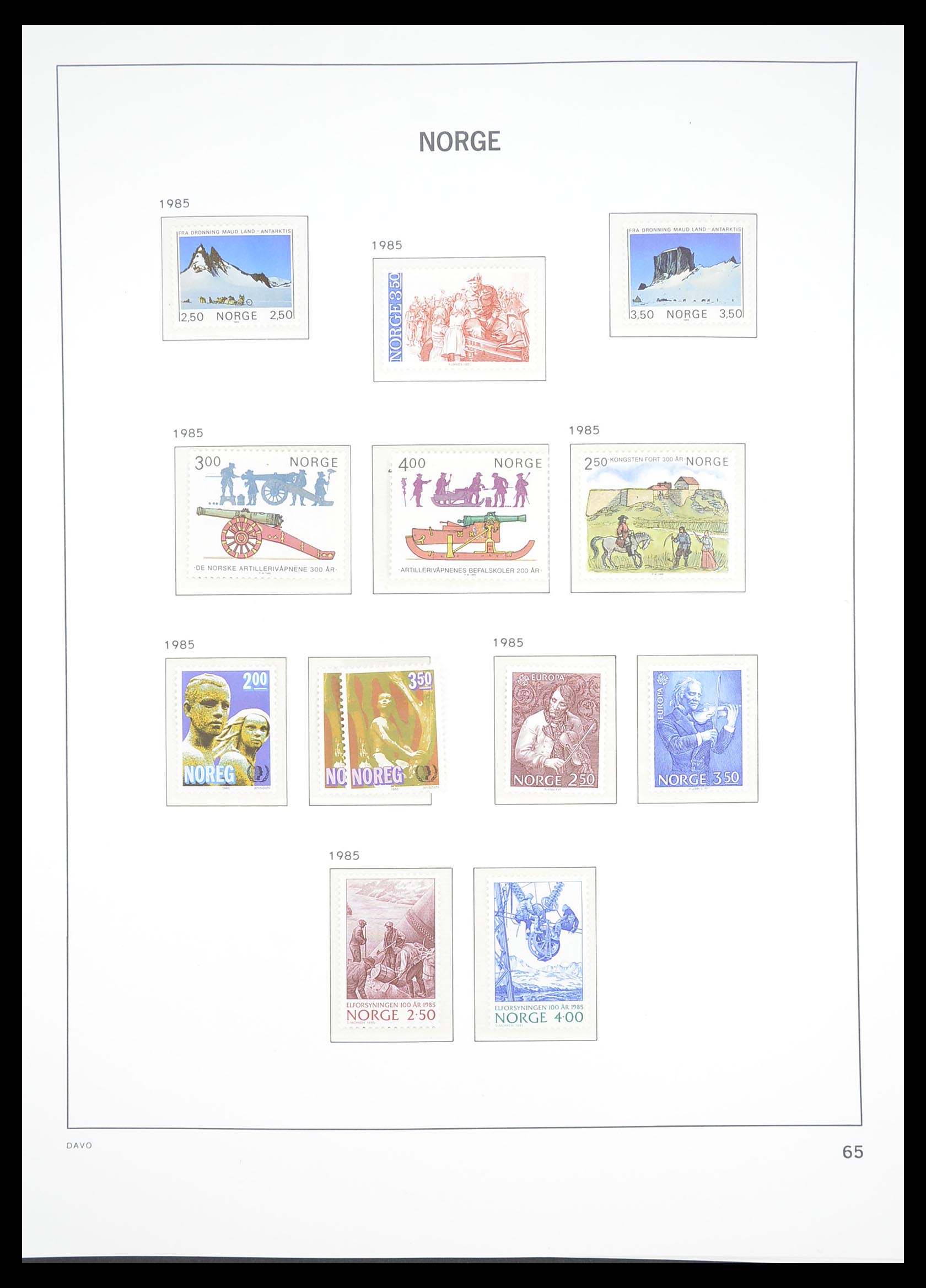 33388 070 - Stamp collection 33388 Norway 1867-2010.