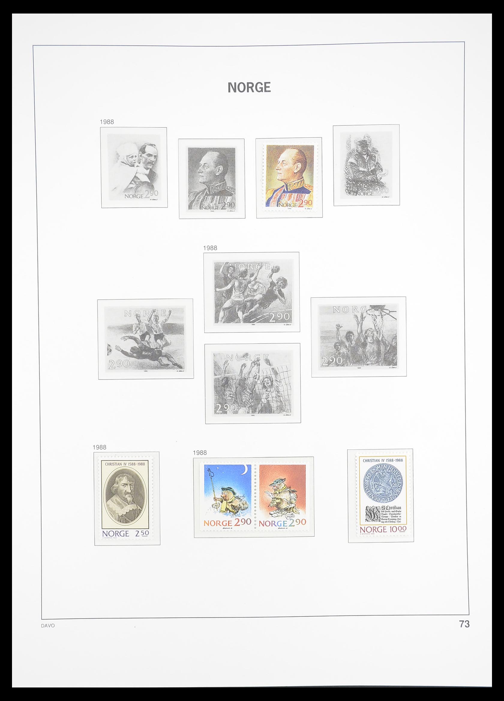 33388 079 - Stamp collection 33388 Norway 1867-2010.