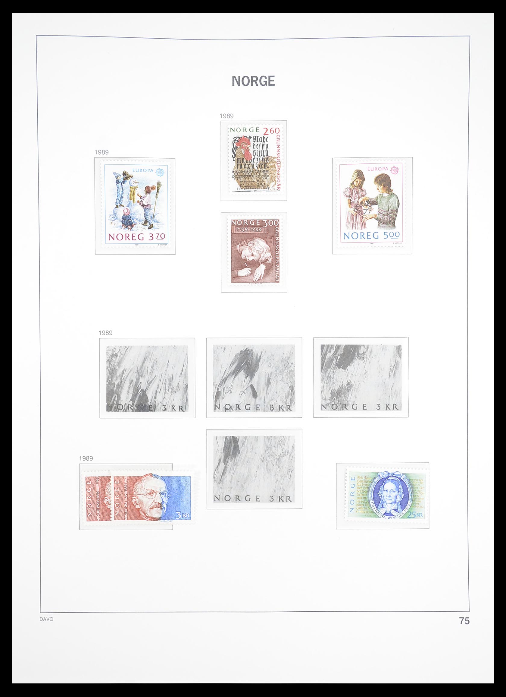 33388 084 - Stamp collection 33388 Norway 1867-2010.
