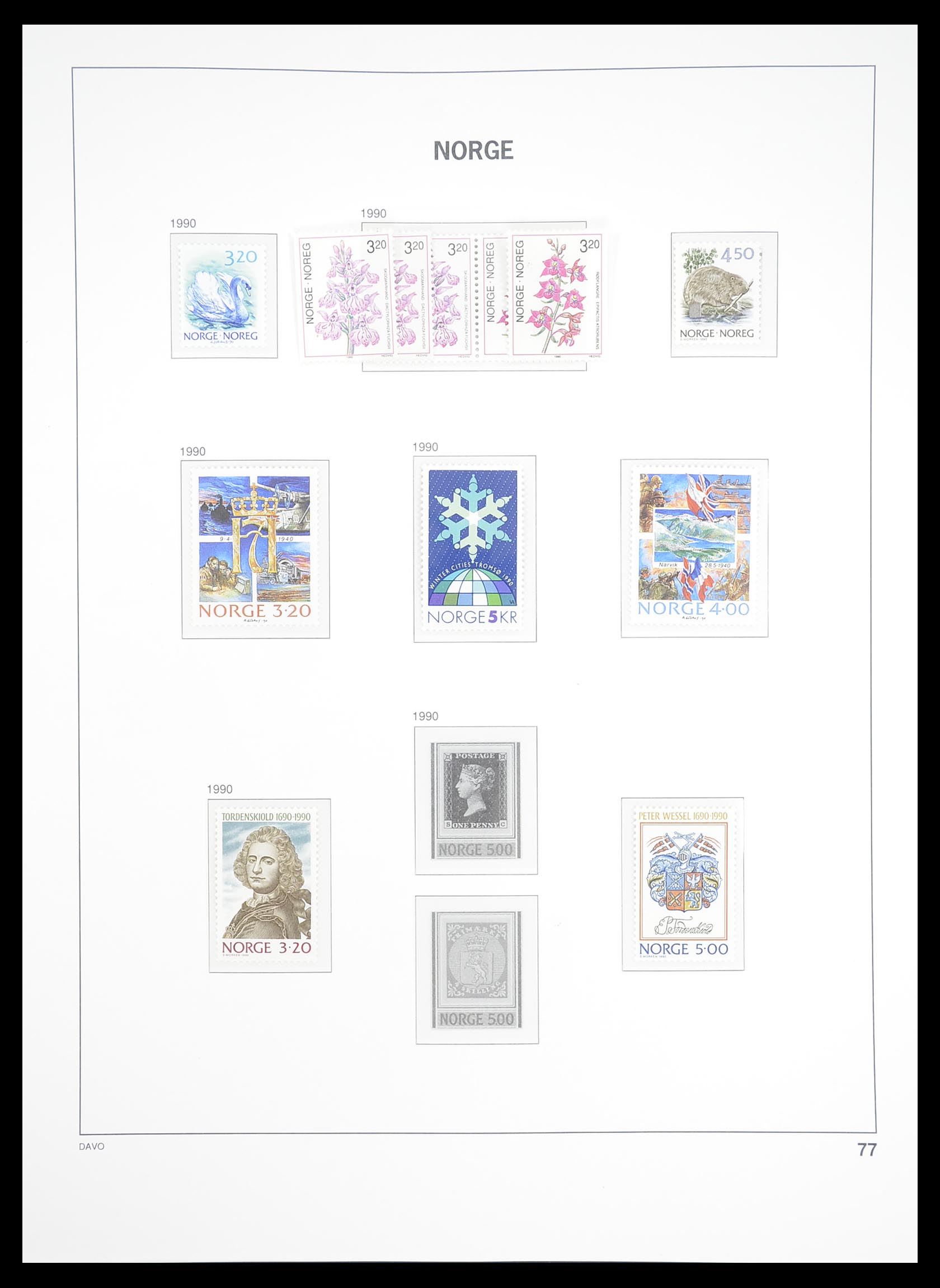 33388 087 - Stamp collection 33388 Norway 1867-2010.