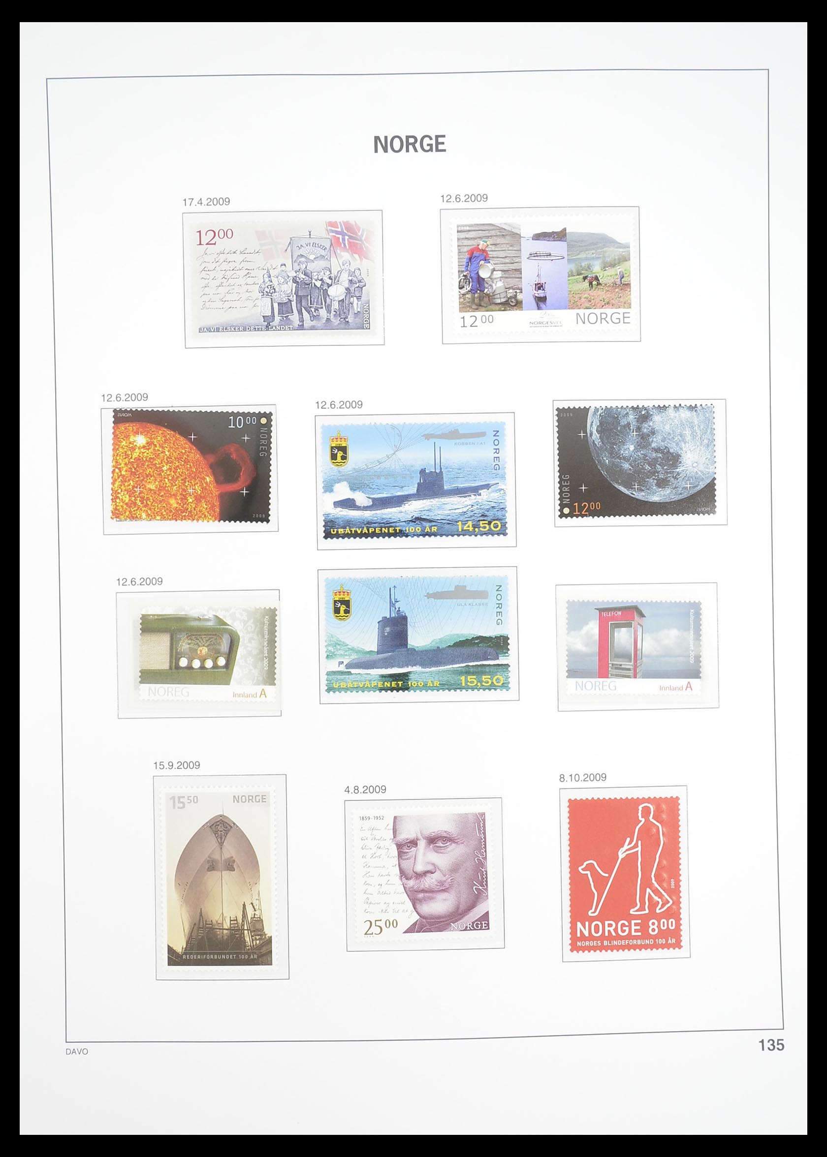 33388 193 - Stamp collection 33388 Norway 1867-2010.