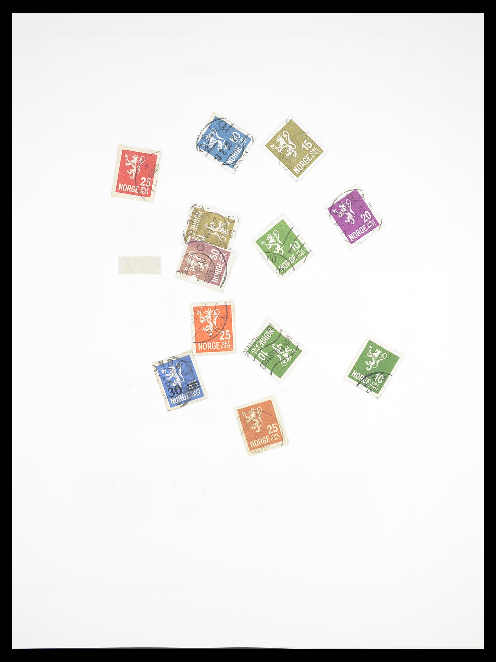 33389 008 - Postzegelverzameling 33389 Noorwegen 1856-2013.