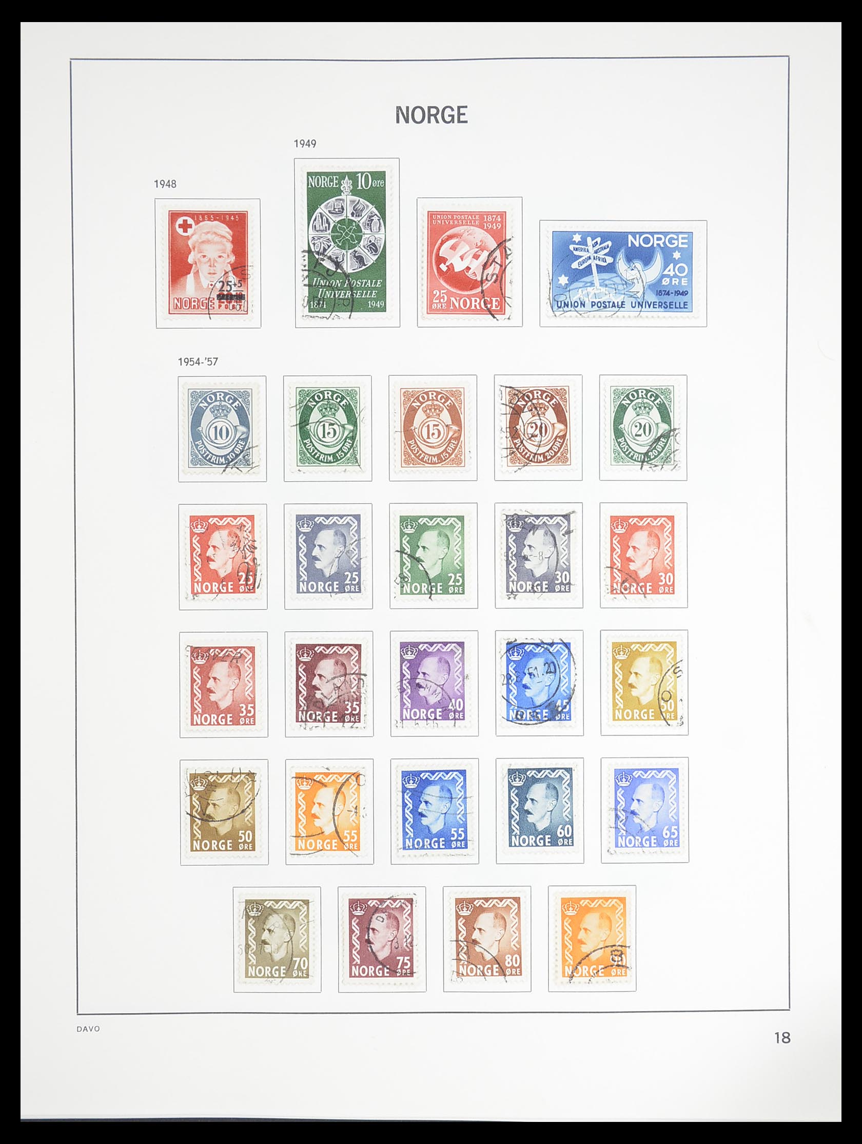 33389 022 - Stamp collection 33389 Norway 1856-2013.