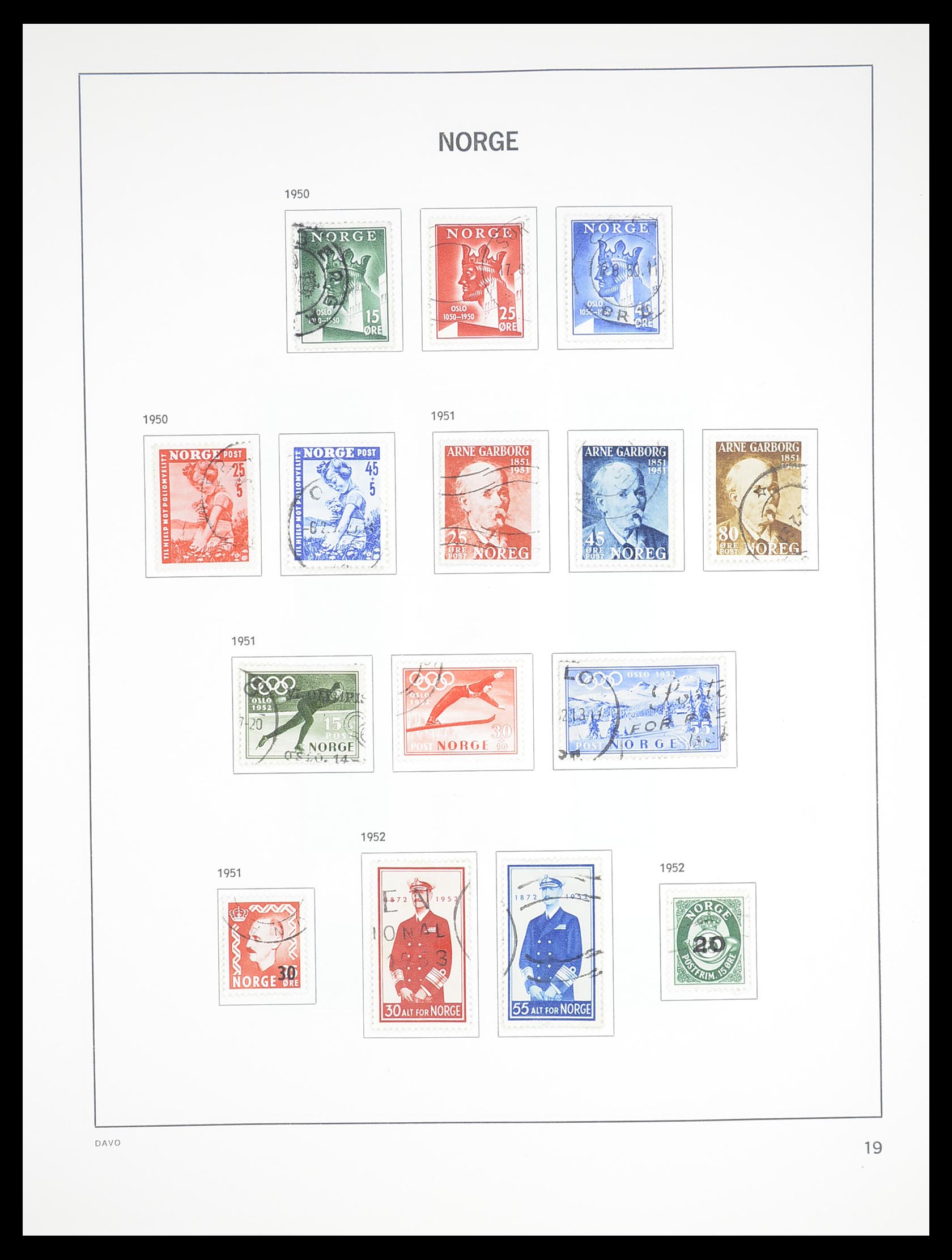 33389 024 - Stamp collection 33389 Norway 1856-2013.