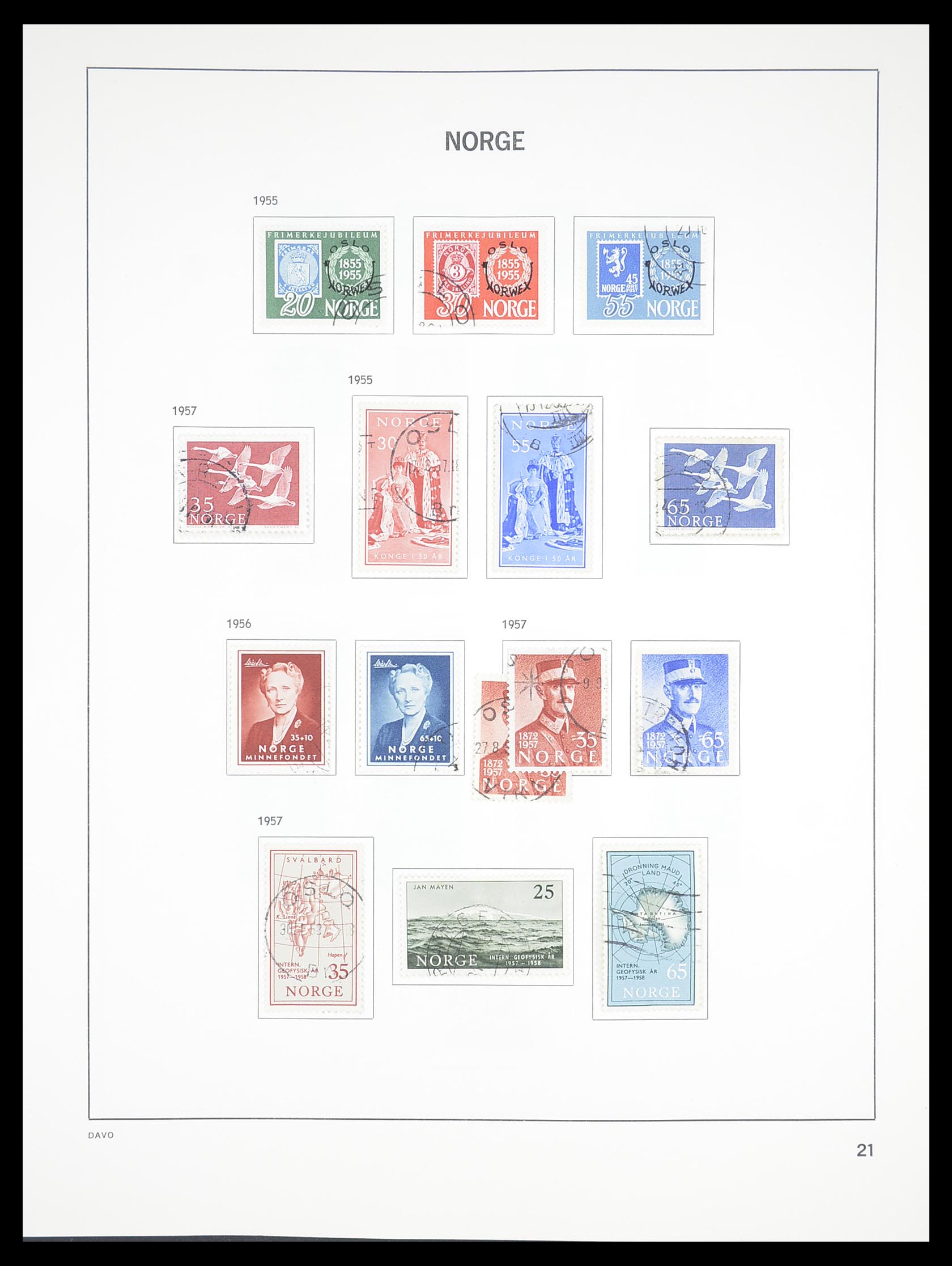 33389 026 - Stamp collection 33389 Norway 1856-2013.