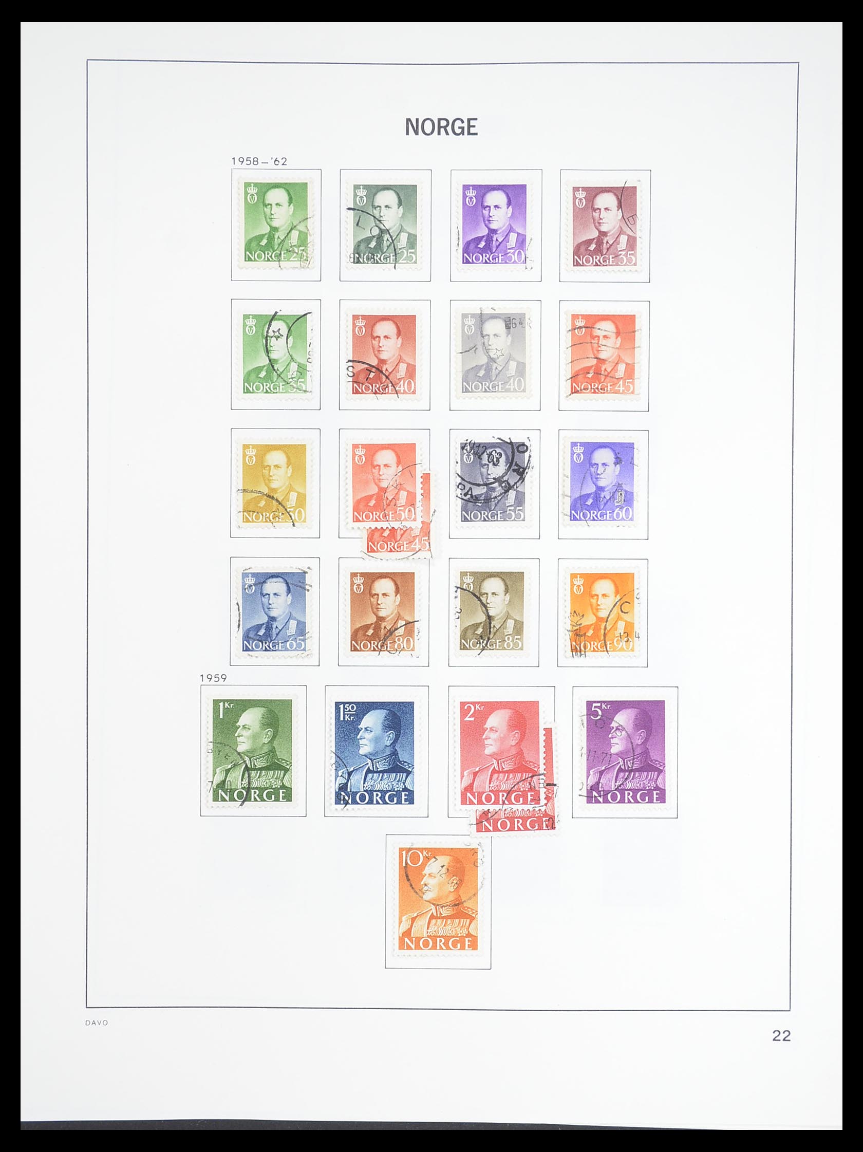 33389 027 - Stamp collection 33389 Norway 1856-2013.