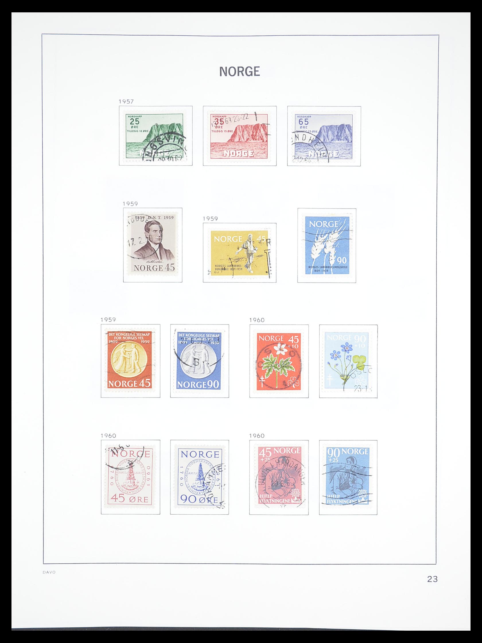 33389 028 - Stamp collection 33389 Norway 1856-2013.